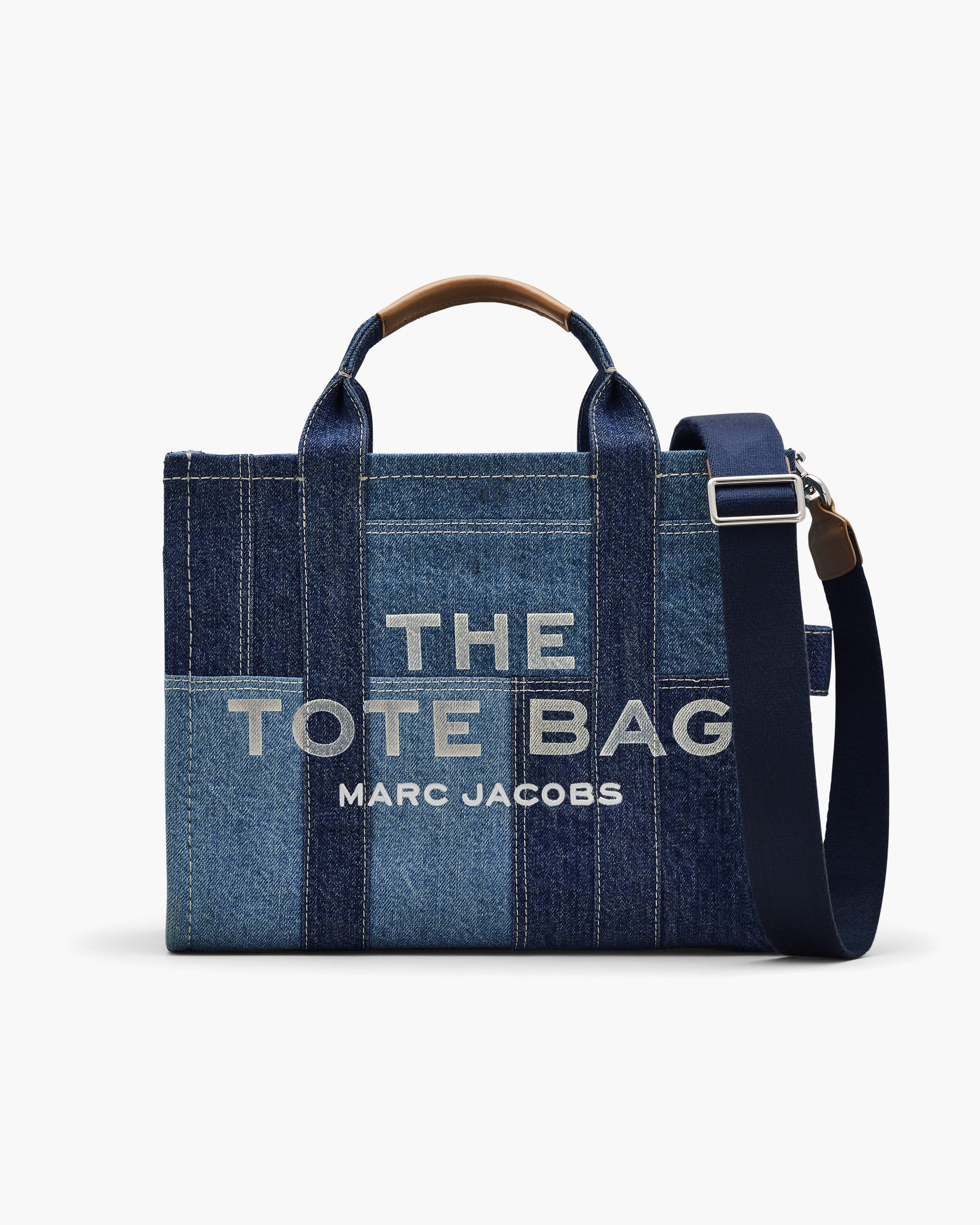 MARC JACOBS Marc Jacobs The Denim Medium Tote Bag in Blue Denim