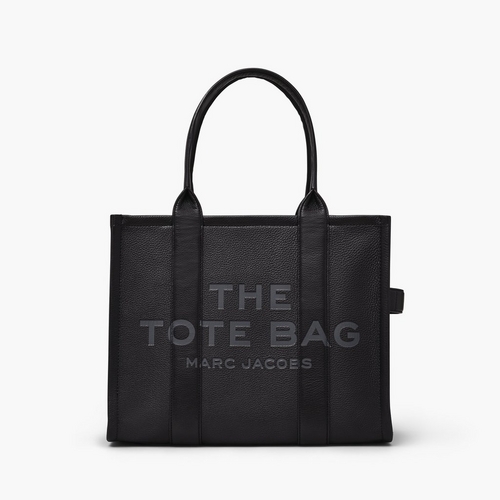 Marc jacobs new arrivals black leather tote