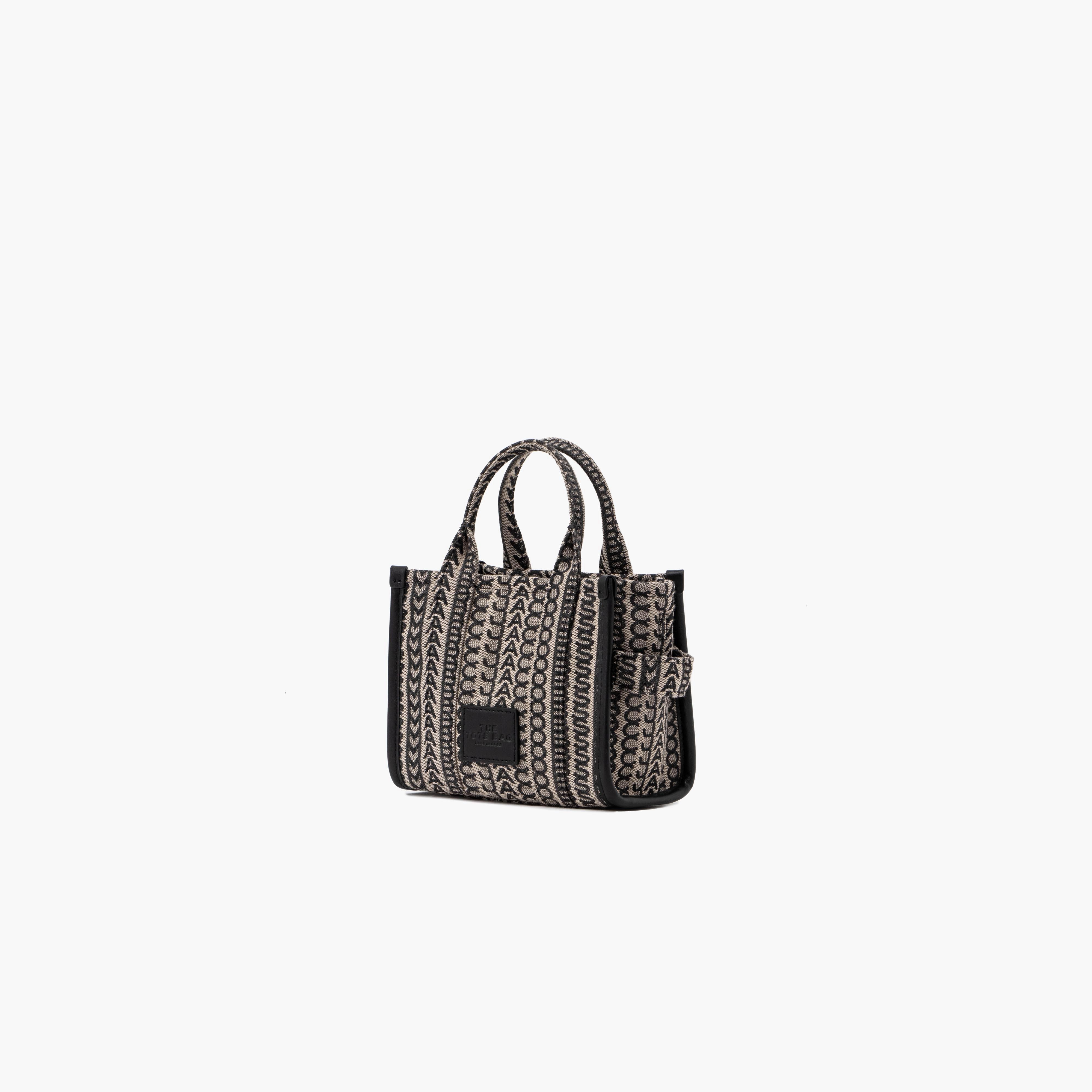 Marc Jacobs The Small monogram leather tote bag - Black