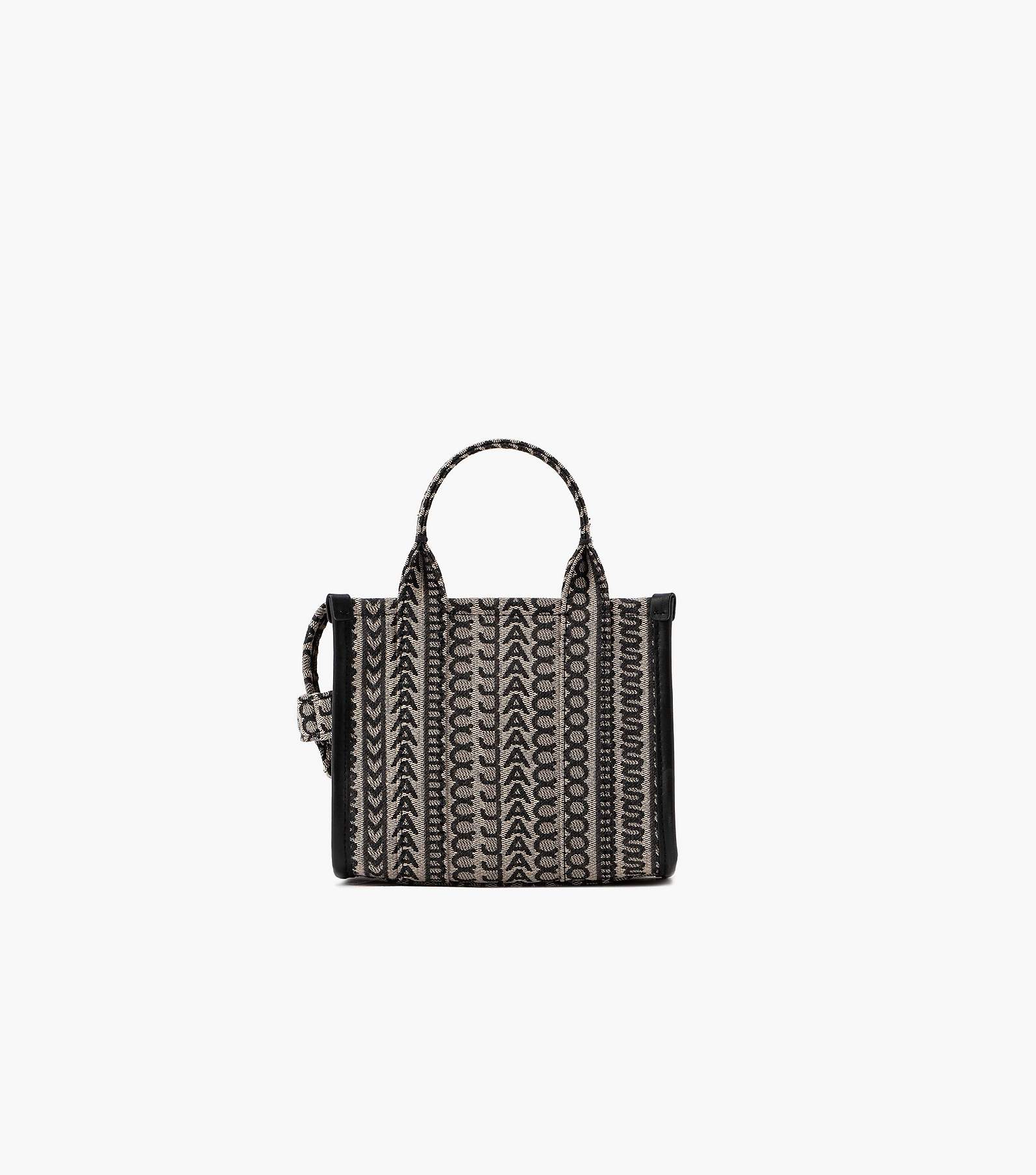 Marc Jacobs The Outline Monogram Small Tote Bag (Totes)