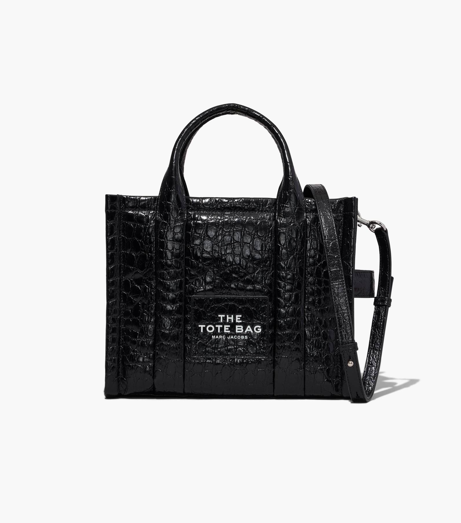 The Croc-Embossed Medium Tote Bag | Marc Jacobs | Official Site