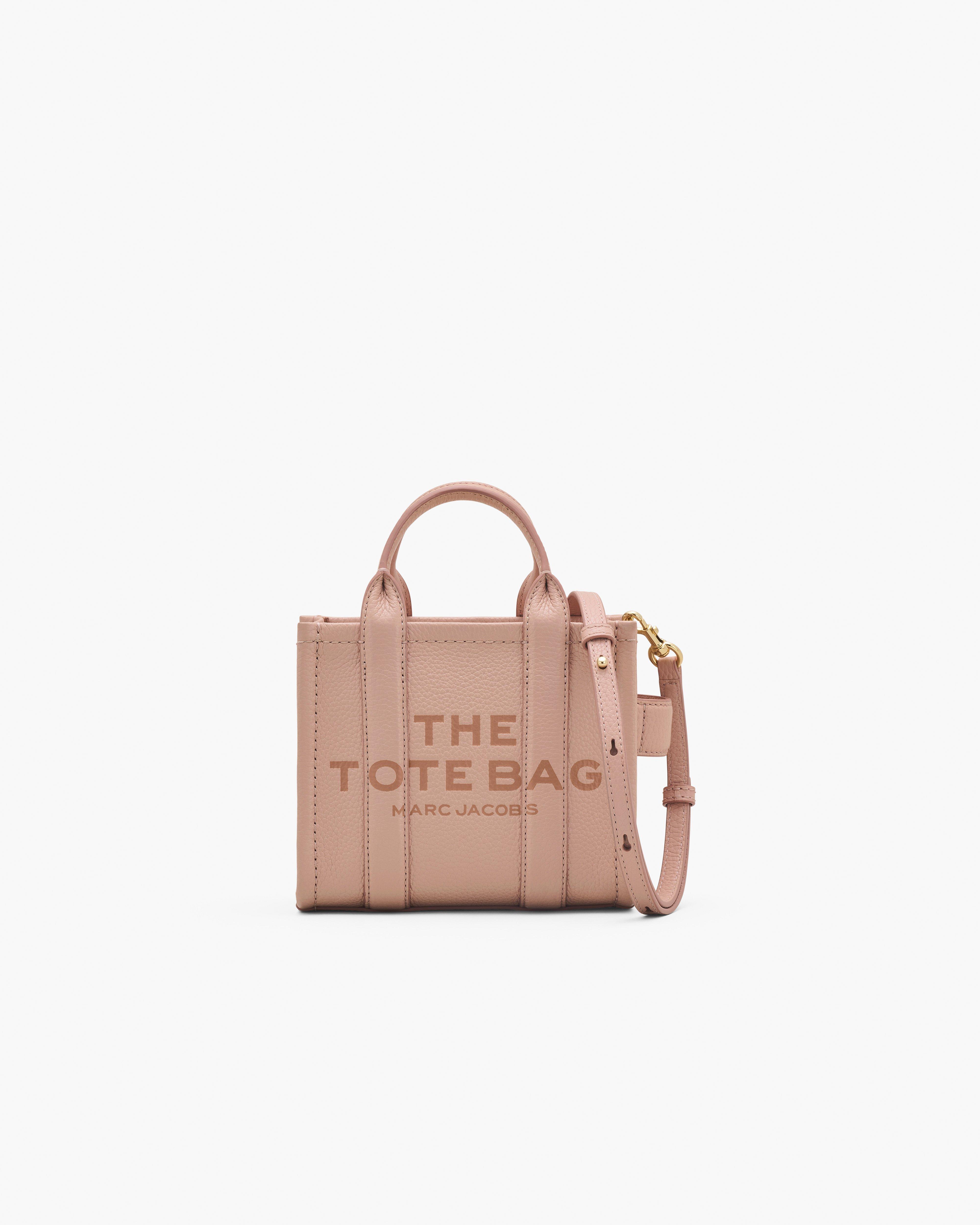 MARC JACOBS Marc Jacobs The Leather Crossbody Tote Bag in Rose
