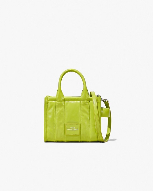 The Shiny Crinkle Leather Crossbody Tote | Marc Jacobs
