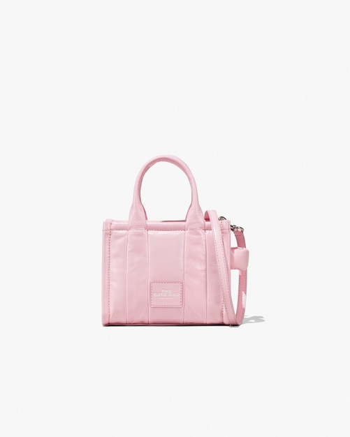 The Shiny Crinkle Leather Crossbody Tote | Marc Jacobs