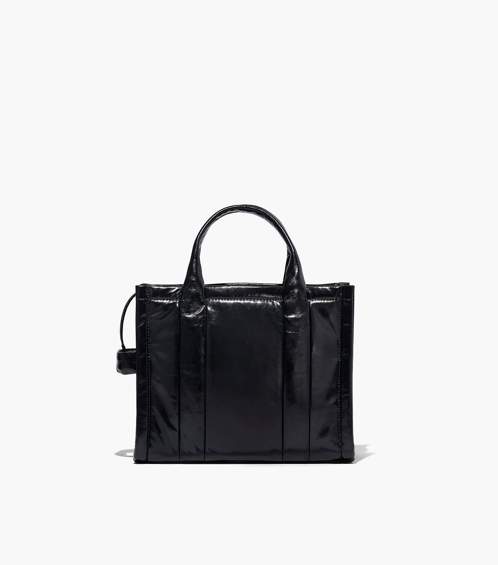 XS black nylon tote bag