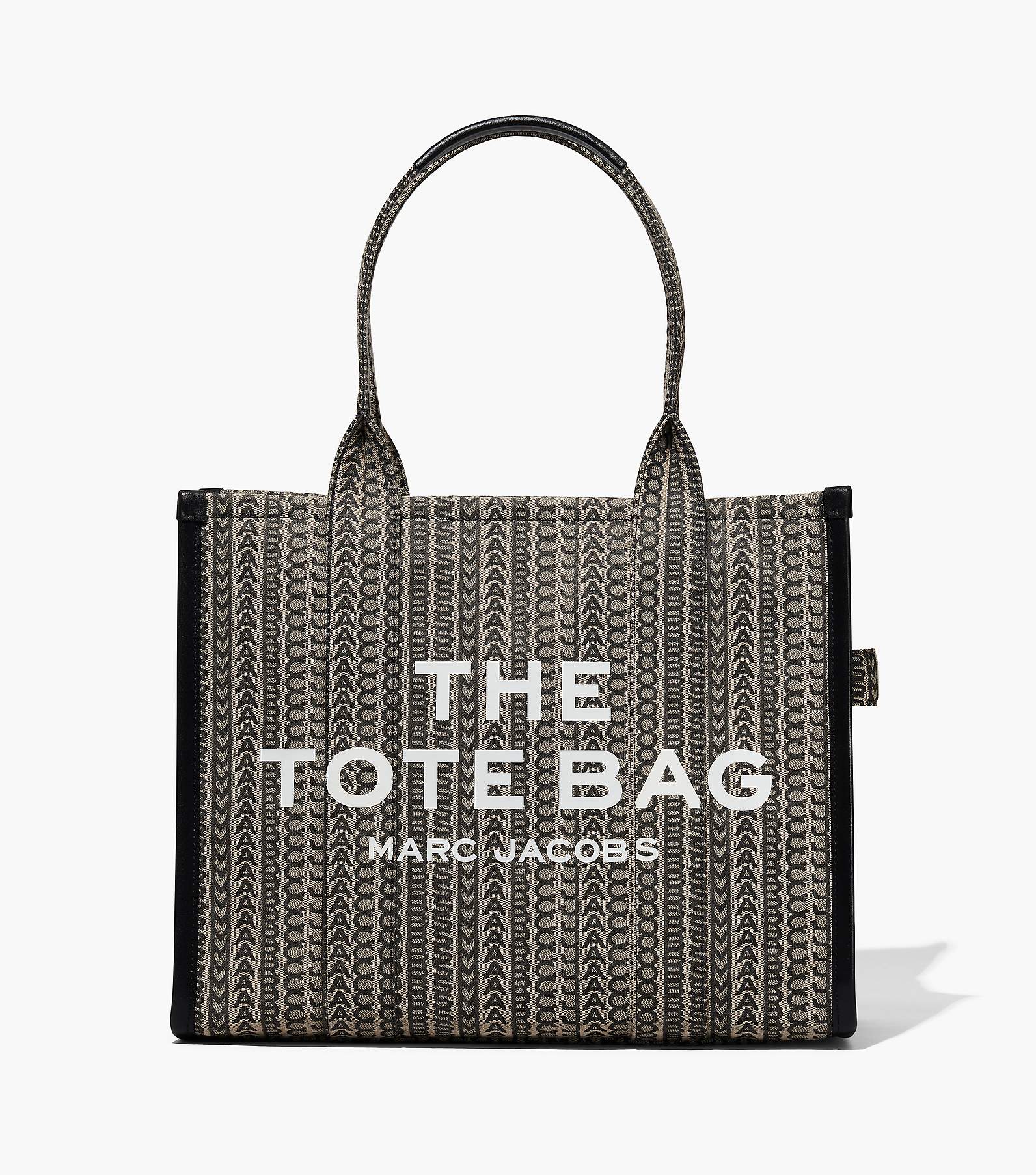 Marc Jacobs 'the Monogram Large' Shopper Bag in Black