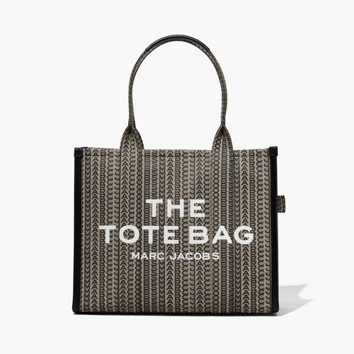 Large monogram tote best sale
