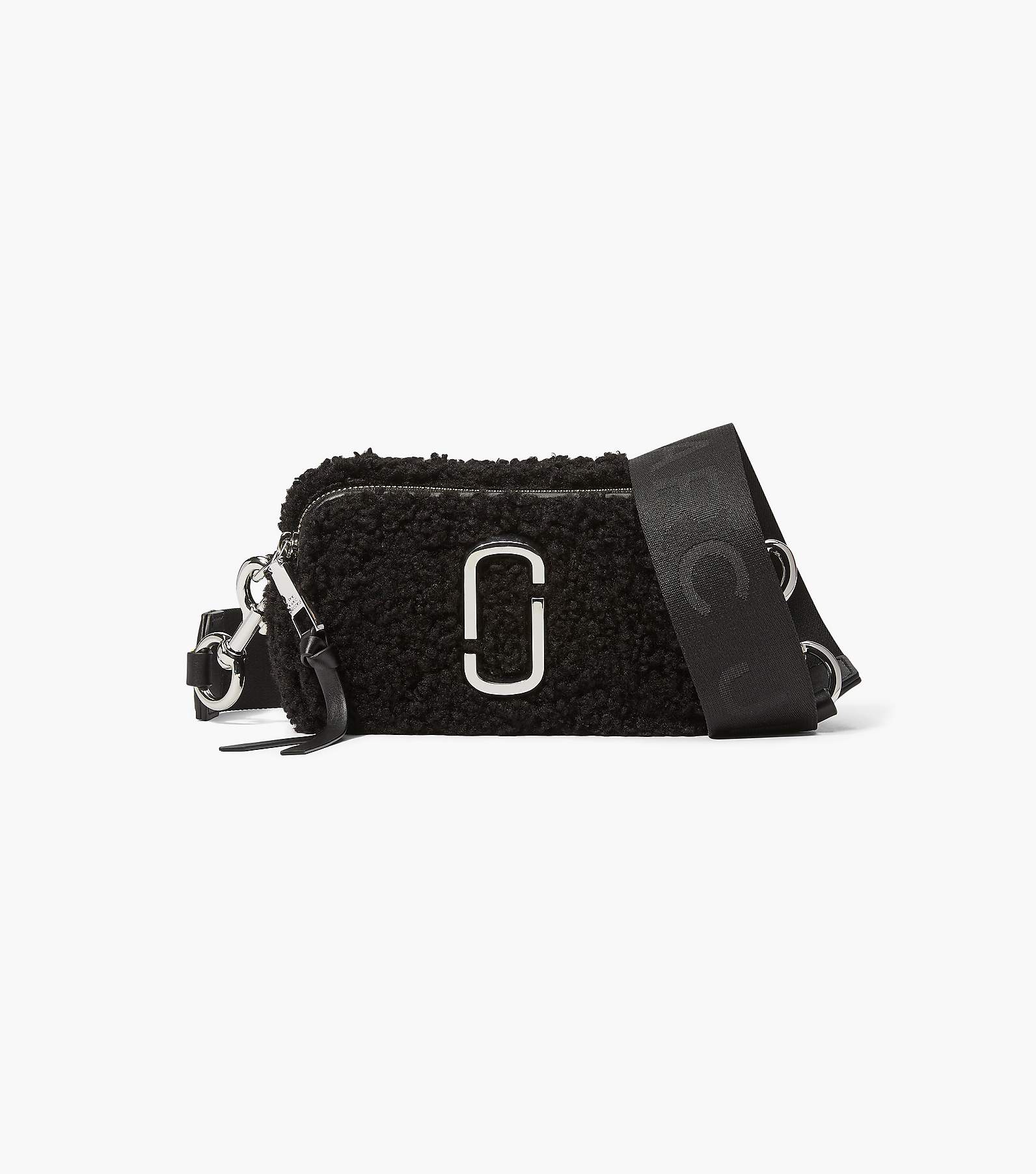 Marc Jacobs Beige & Green 'the Snapshot' Bag in Black