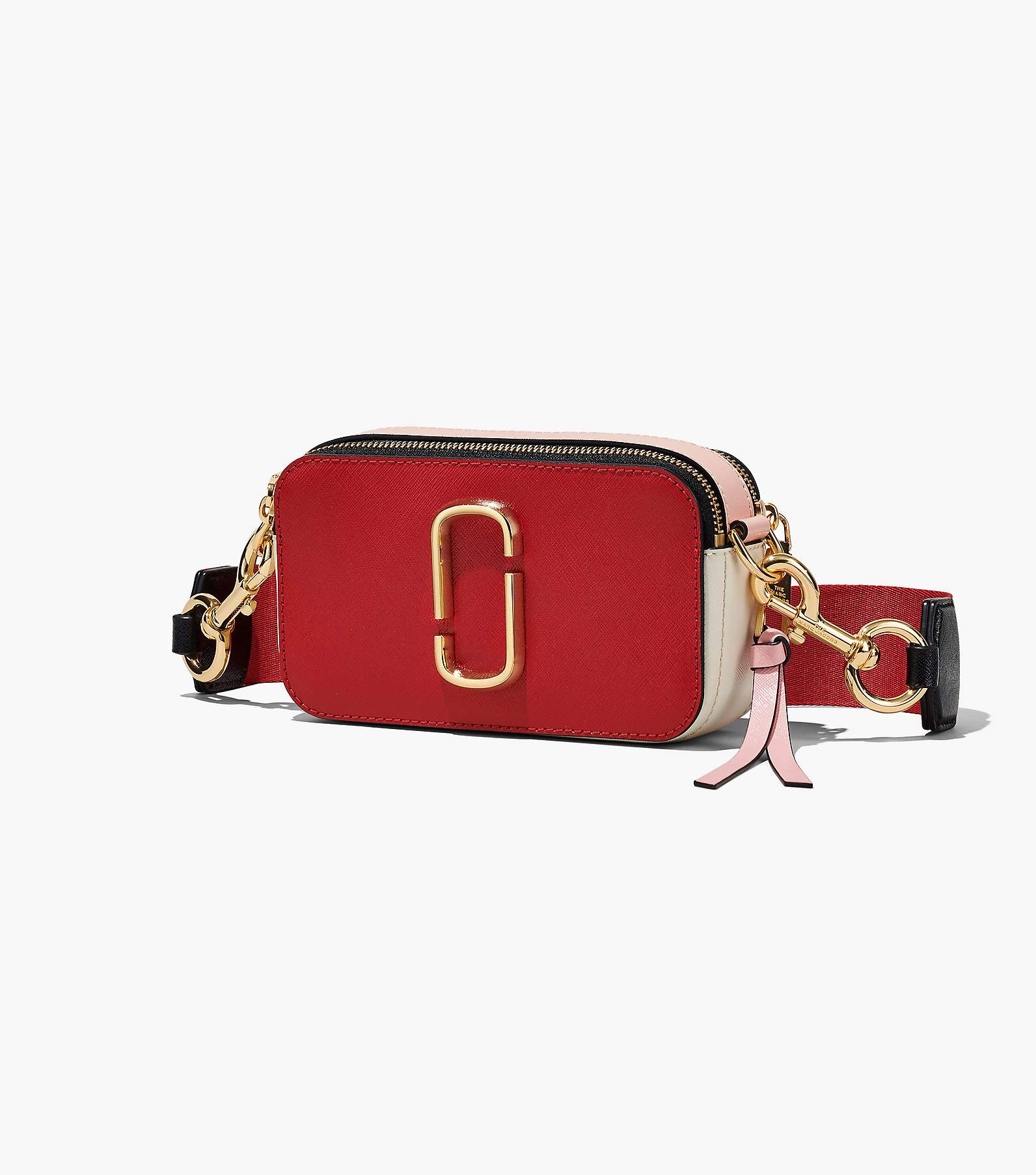 Marc Jacobs Red 'The Colorblock Snapshot' Bag
