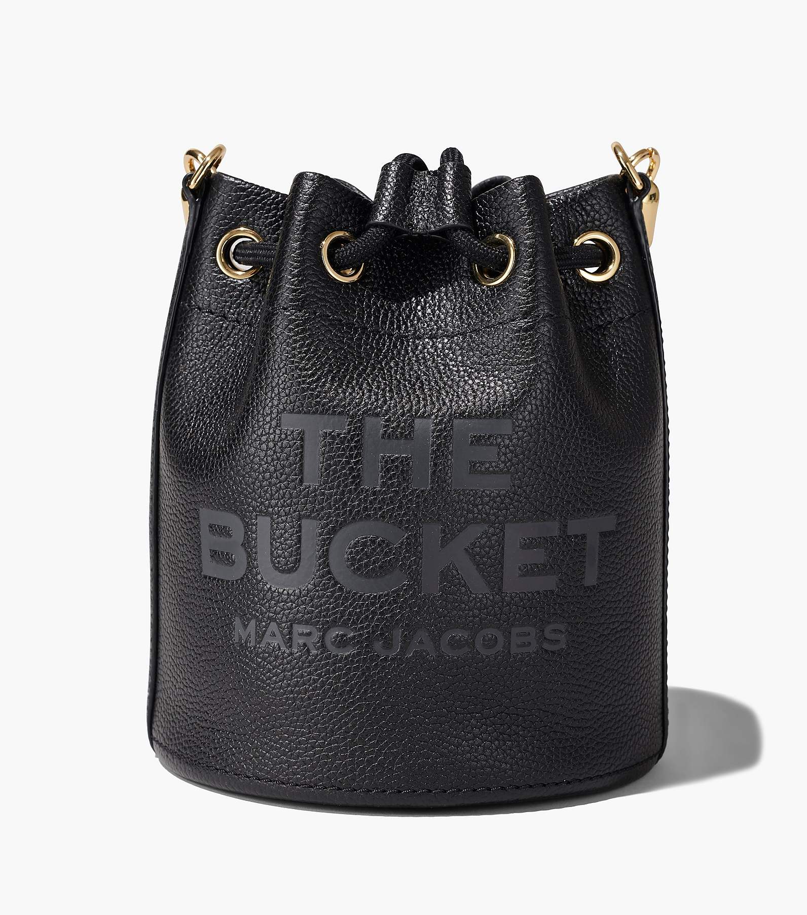 MARC JACOBS ザ レザー バケットバッグ(グレー)