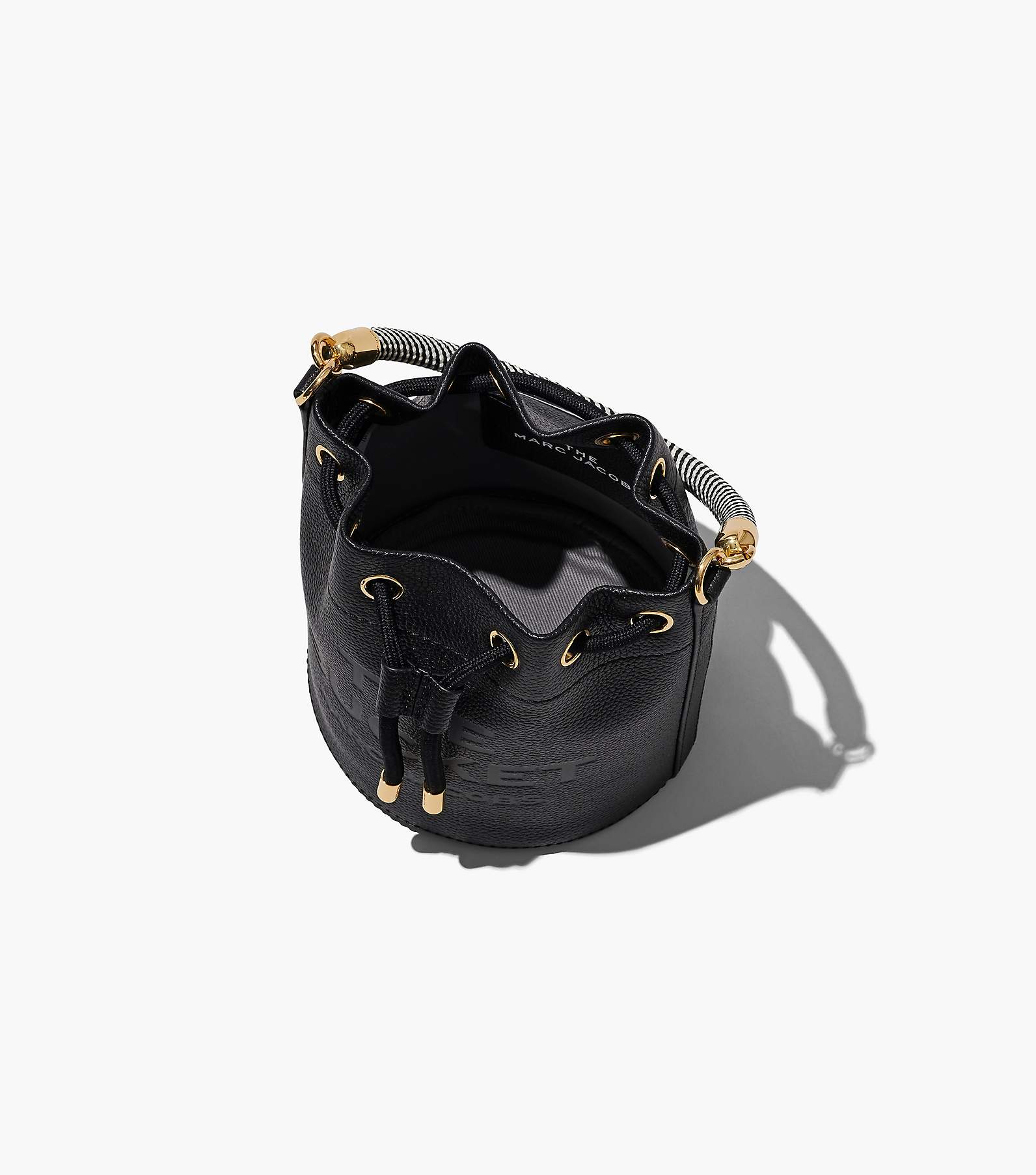 Marc Jacobs Women's The Leather Bucket Bag, Black, One Size