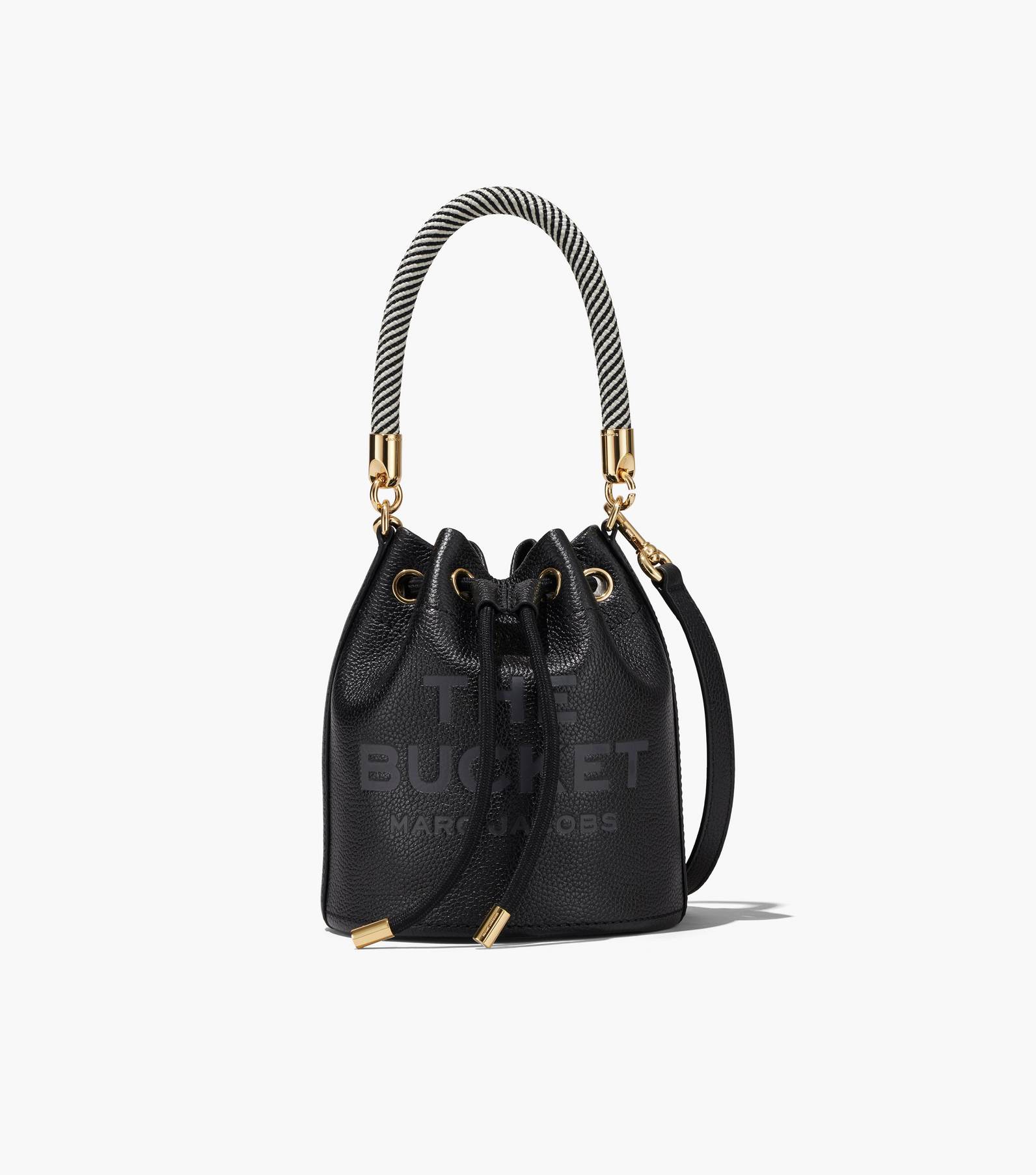 MARC JACOBS  The Leather バケットバッグ ウルフグレーマークジェイコブス