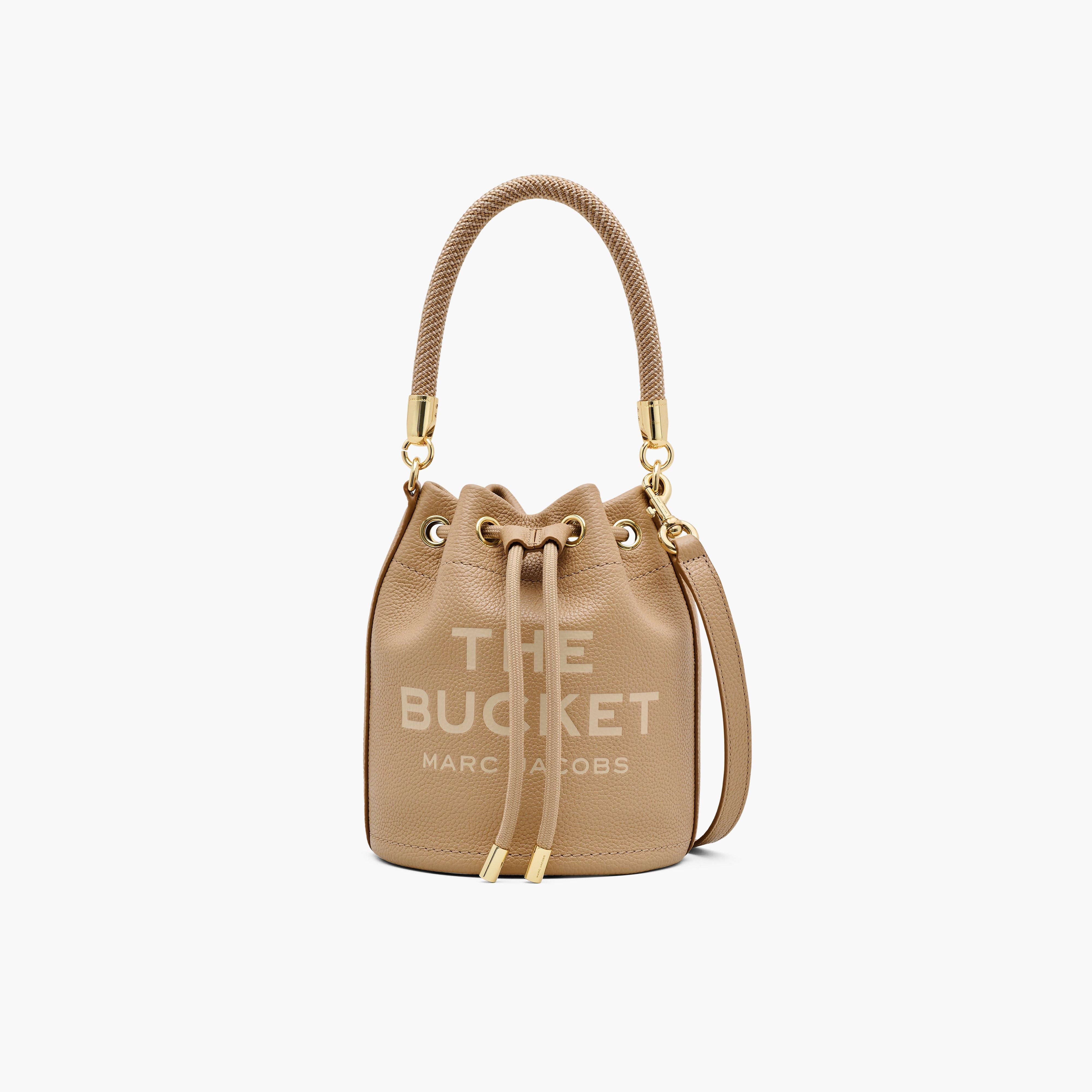 The Leather Bucket Bag - CAMEL