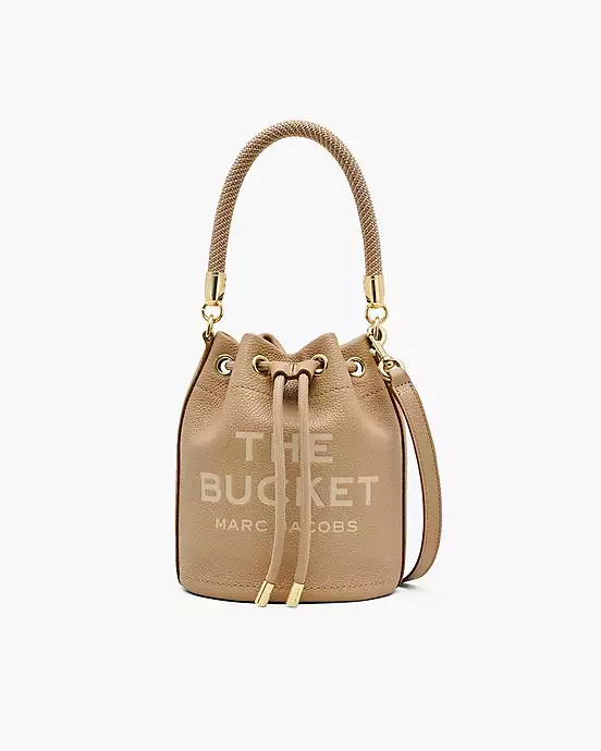 T Monogram Braided Bucket Bag: Women's Handbags
