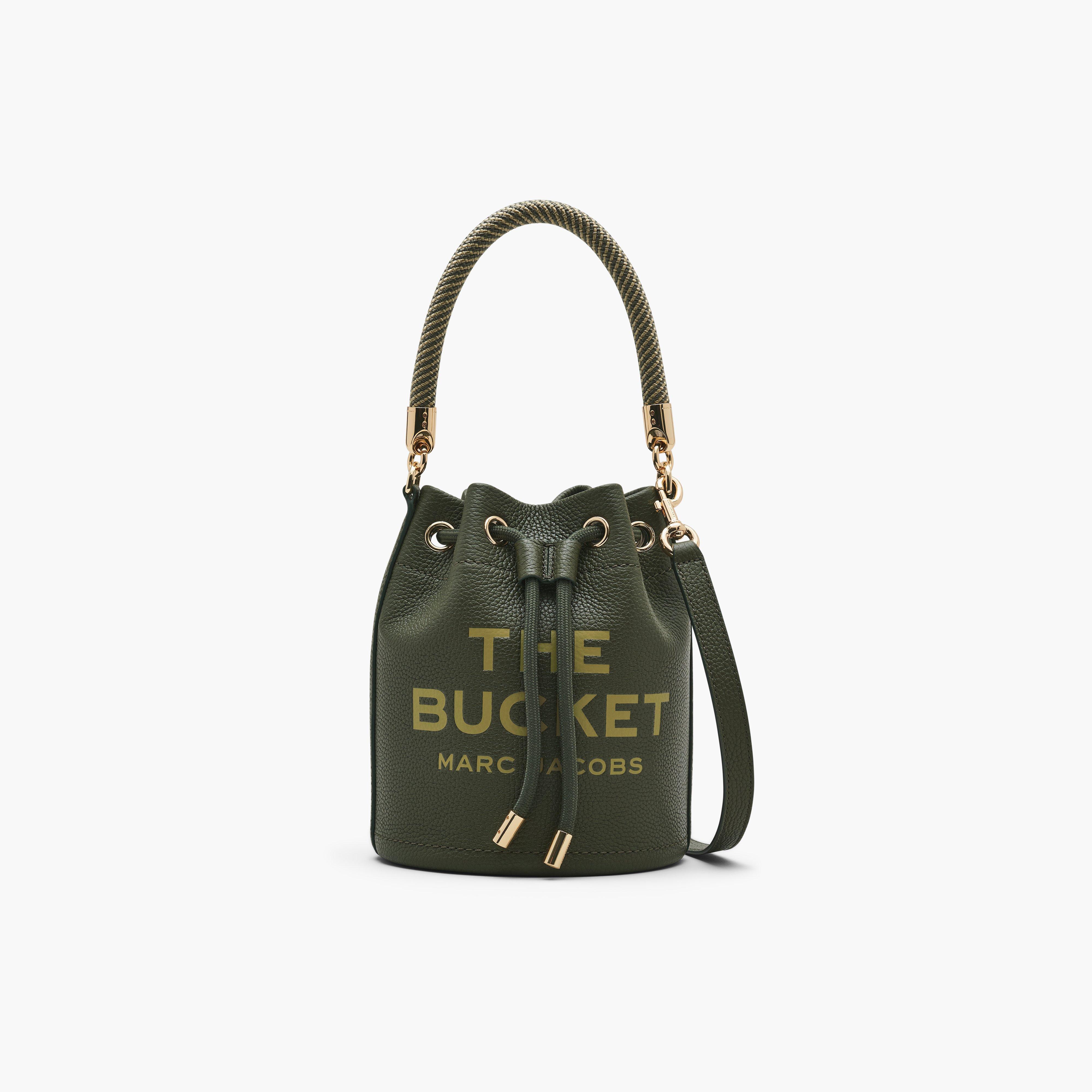 Marc by Marc jacobs The Leather Bucket Bag,FOREST