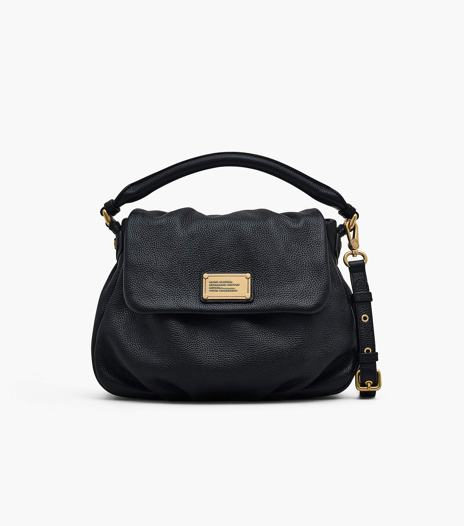Classic q leather crossbody bag Marc by Marc Jacobs Black in