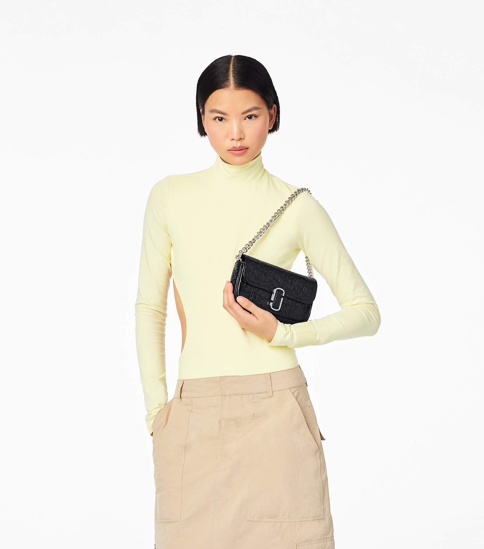 Marc Jacobs Small Saddle Bag in Yellow