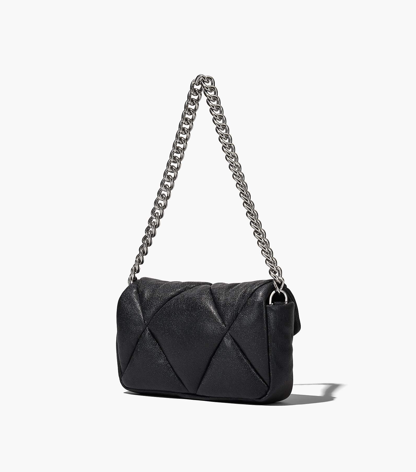 Marc Jacobs Black 'The Puffy Diamond Quilted J Marc' Shoulder Bag