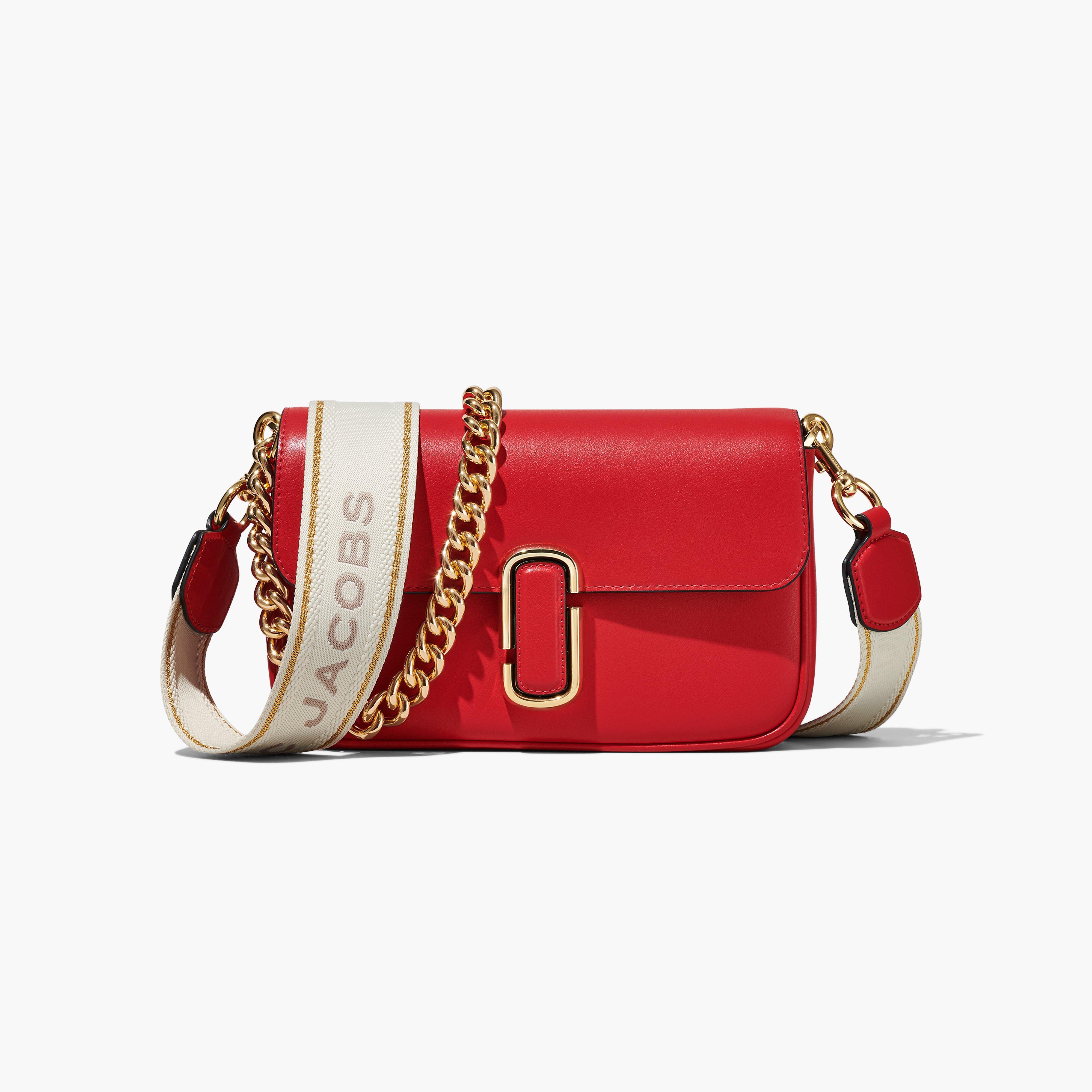 Marc by Marc jacobs The J Marc Soft Shoulder Bag,TRUE RED