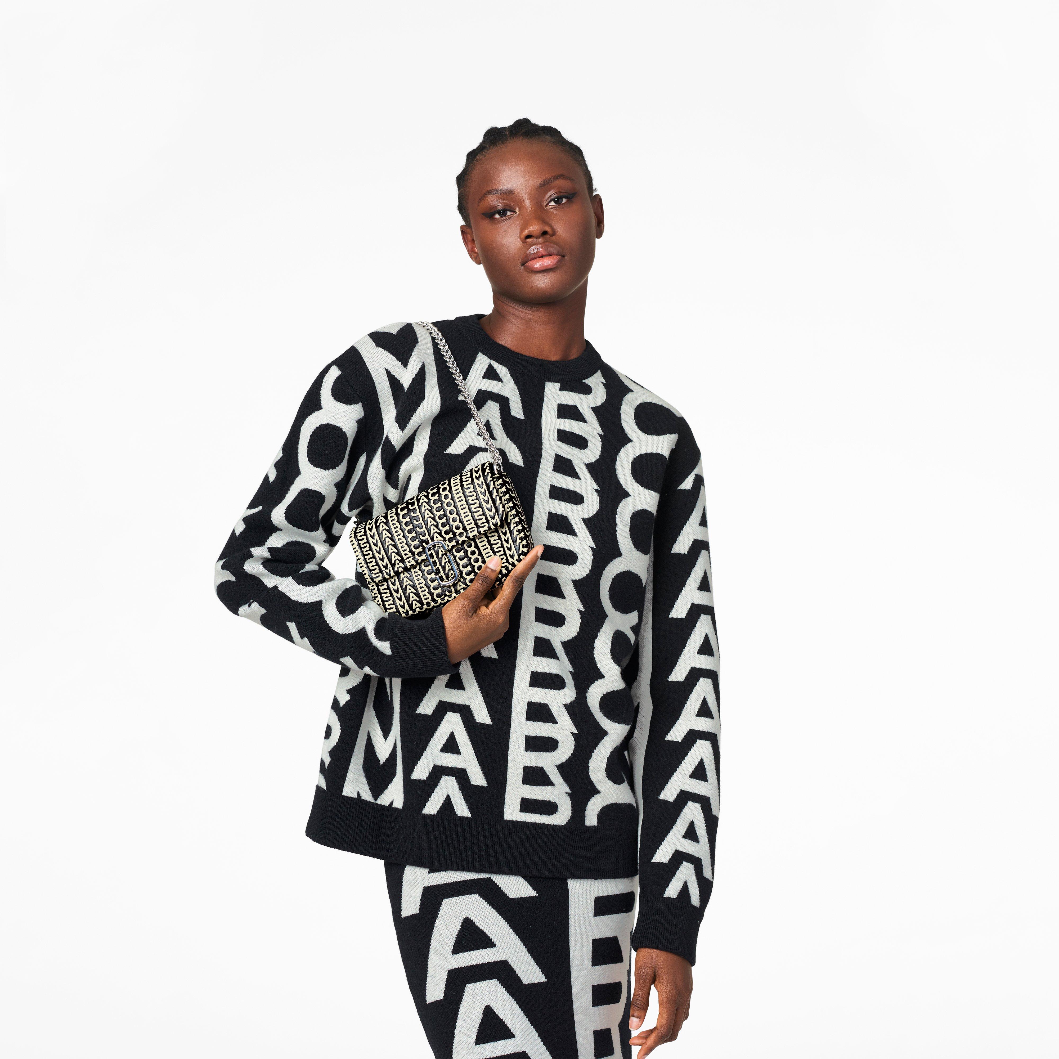 the monogram j marc shoulder bag