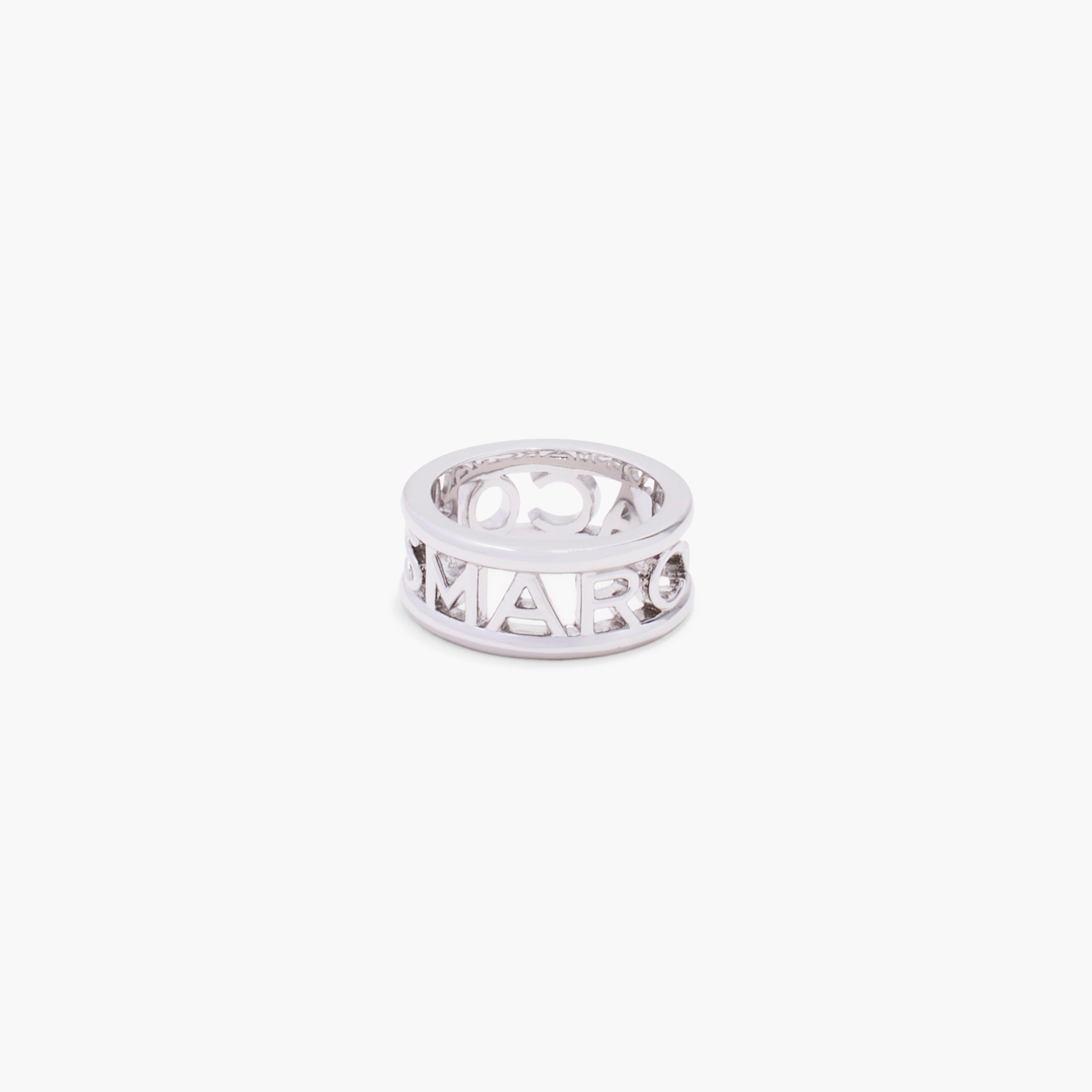 Marc by Marc jacobs The Monogram Ring,SILVER