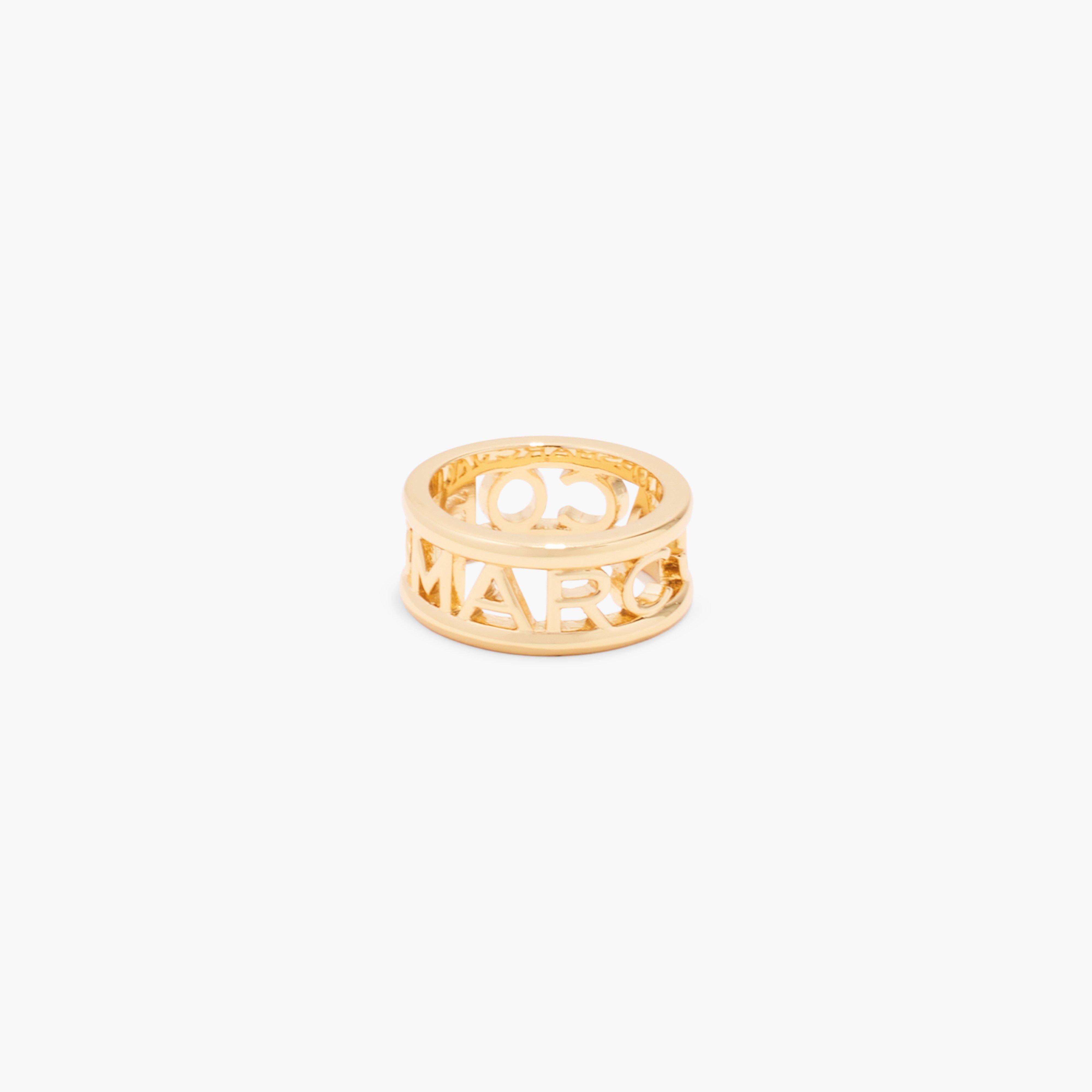 Marc by Marc jacobs The Monogram Ring,GOLD