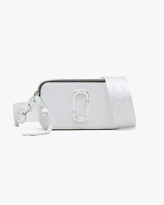 Marc Jacobs Off-White and Black The Snapshot Bag