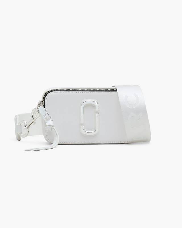 Marc Jacobs White 'The Snapshot DTM' Bag