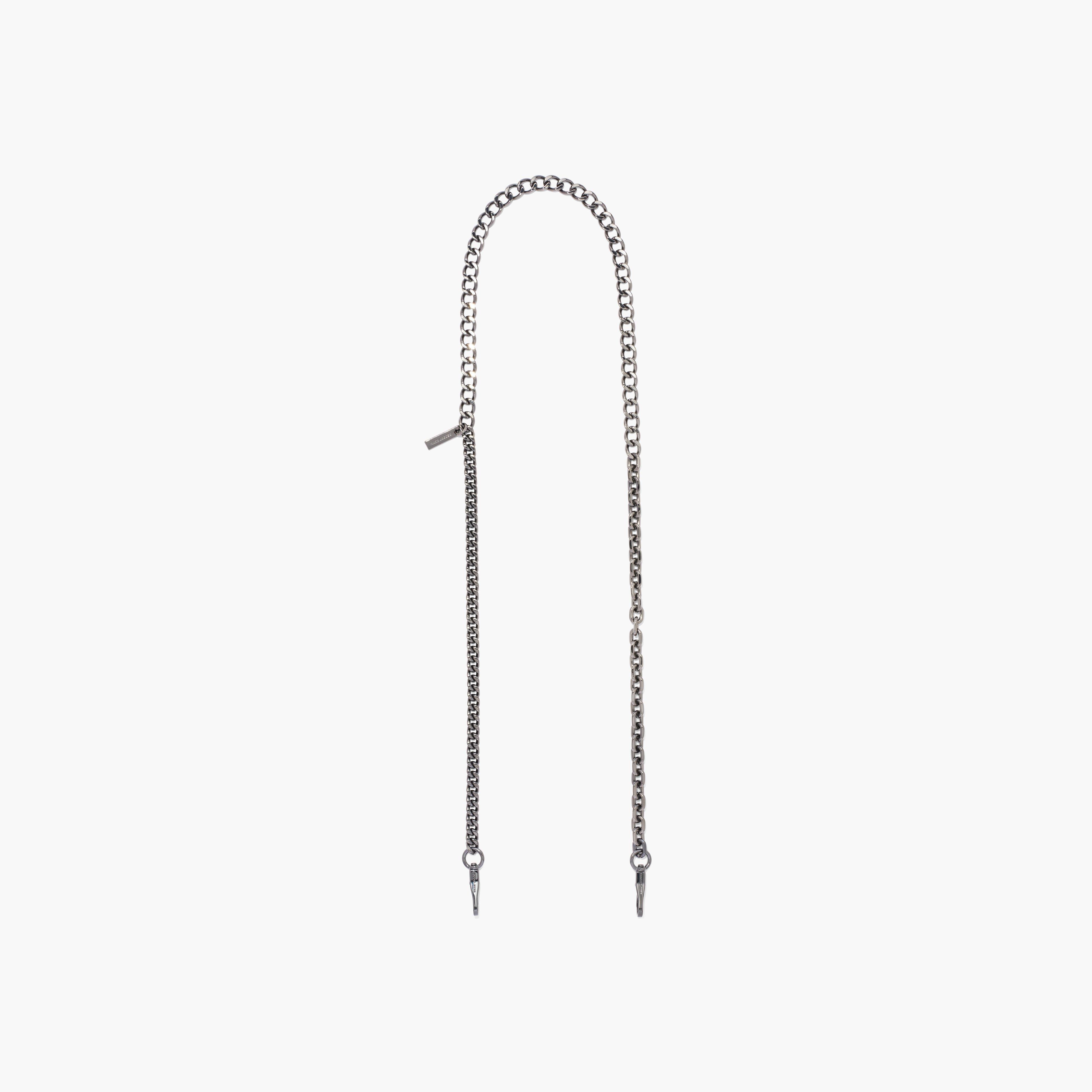 Marc by Marc jacobs The Chain Strap | The Marc jacobs | Official Site,GUNMETAL
