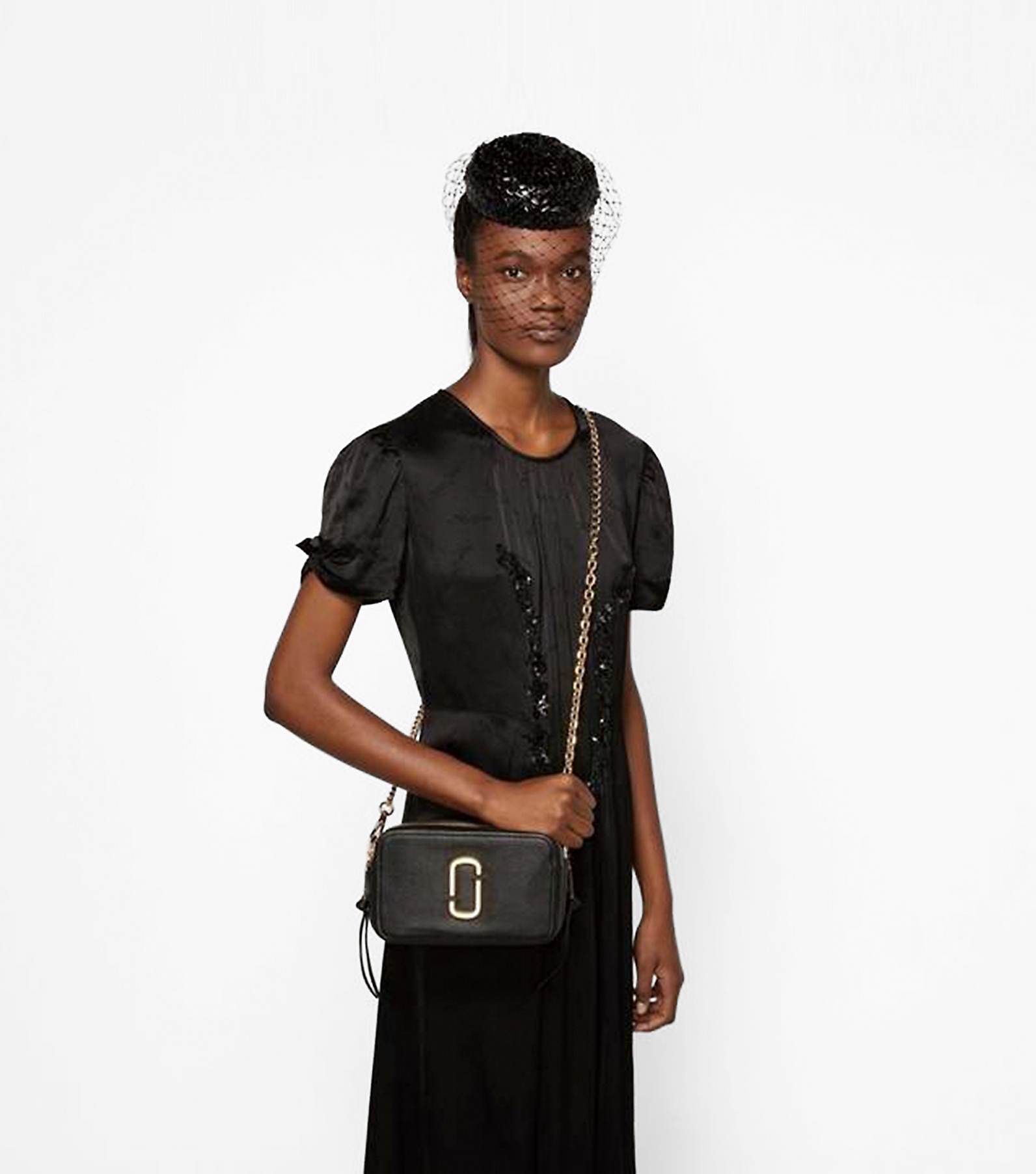 The Thin Outline Logo Webbing Strap, Marc Jacobs