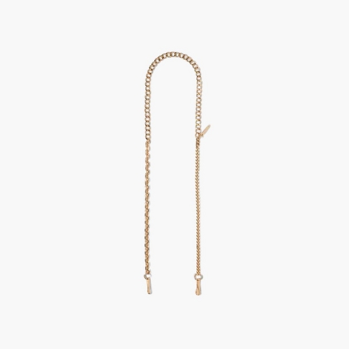 Mini Quality Copper Purse Chain Strap Handle Bag Accessories Charms  Decoration (Gold, 18')