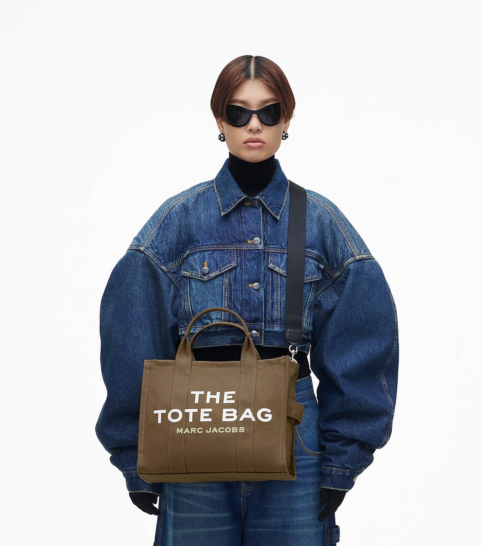 The Tote Bag Marc Jacobs Negra Piel Mediana