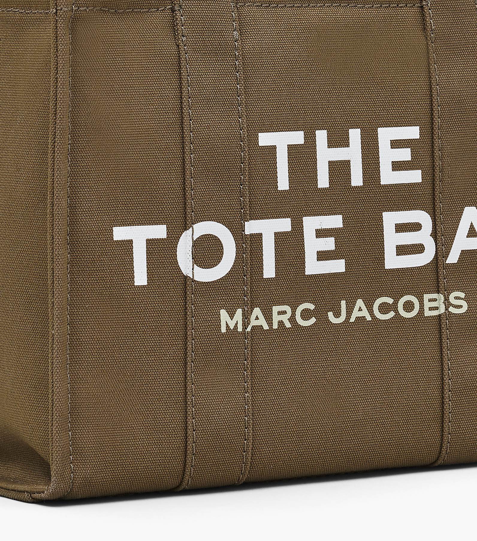 The Medium canvas tote bag in green - Marc Jacobs