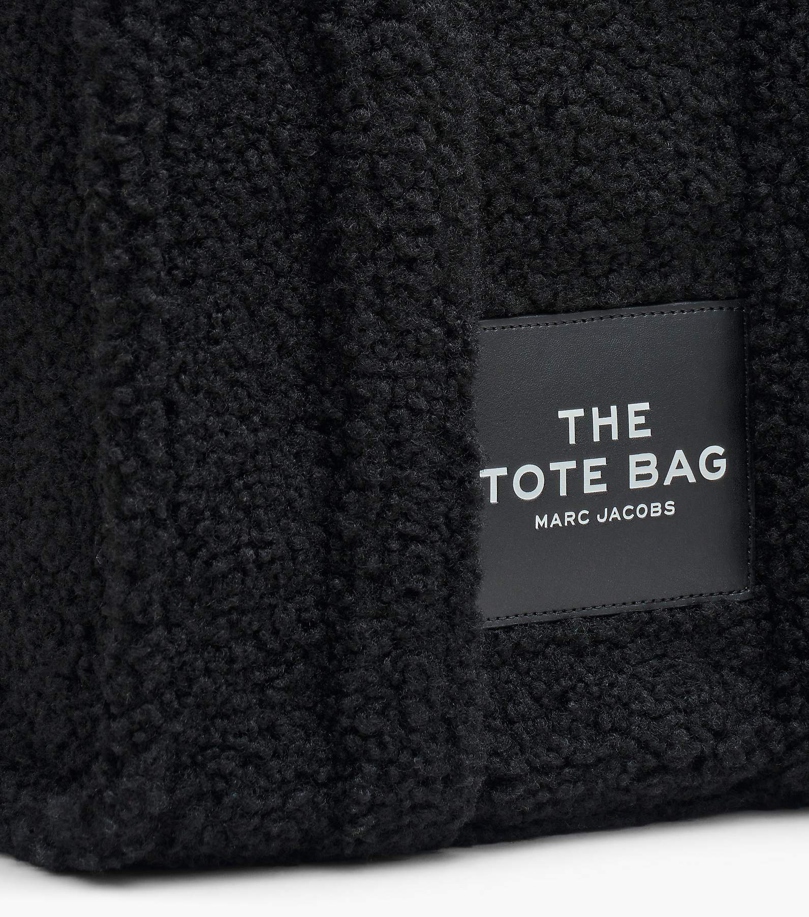 Marc Jacobs Black Medium The Teddy Tote Bag