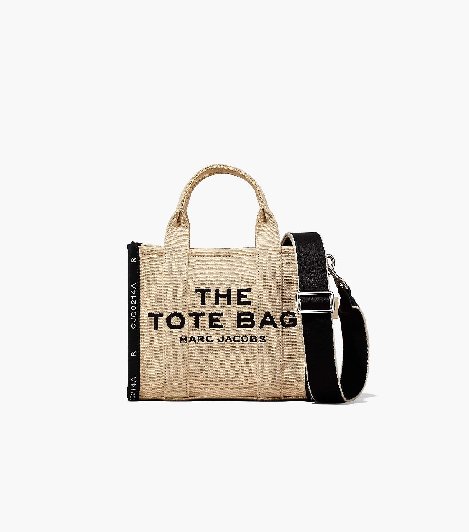 Marc Jacobs Black Mini The Jacquard Tote Bag