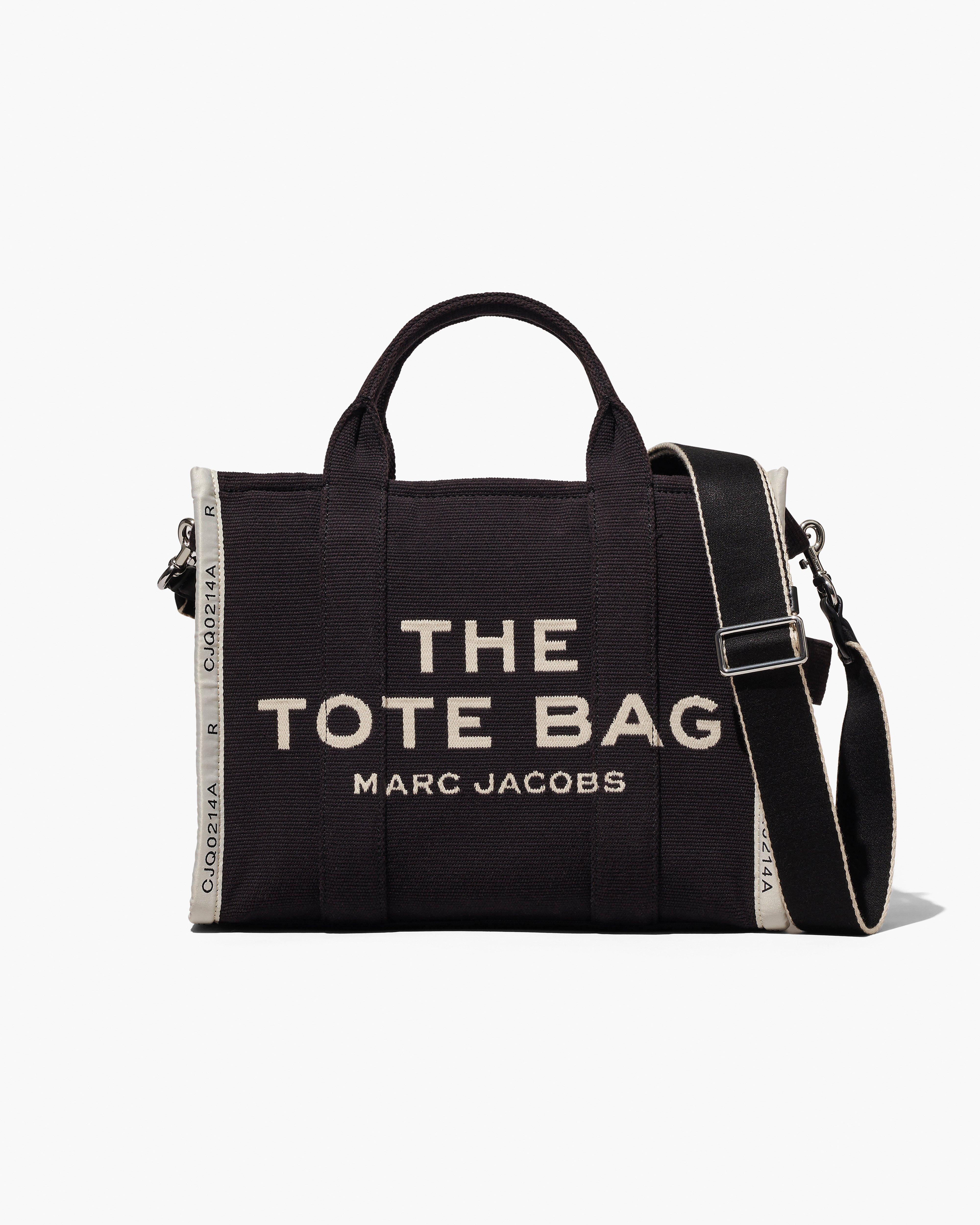 MARC JACOBS Marc Jacobs The Jacquard Medium Tote Bag in Black