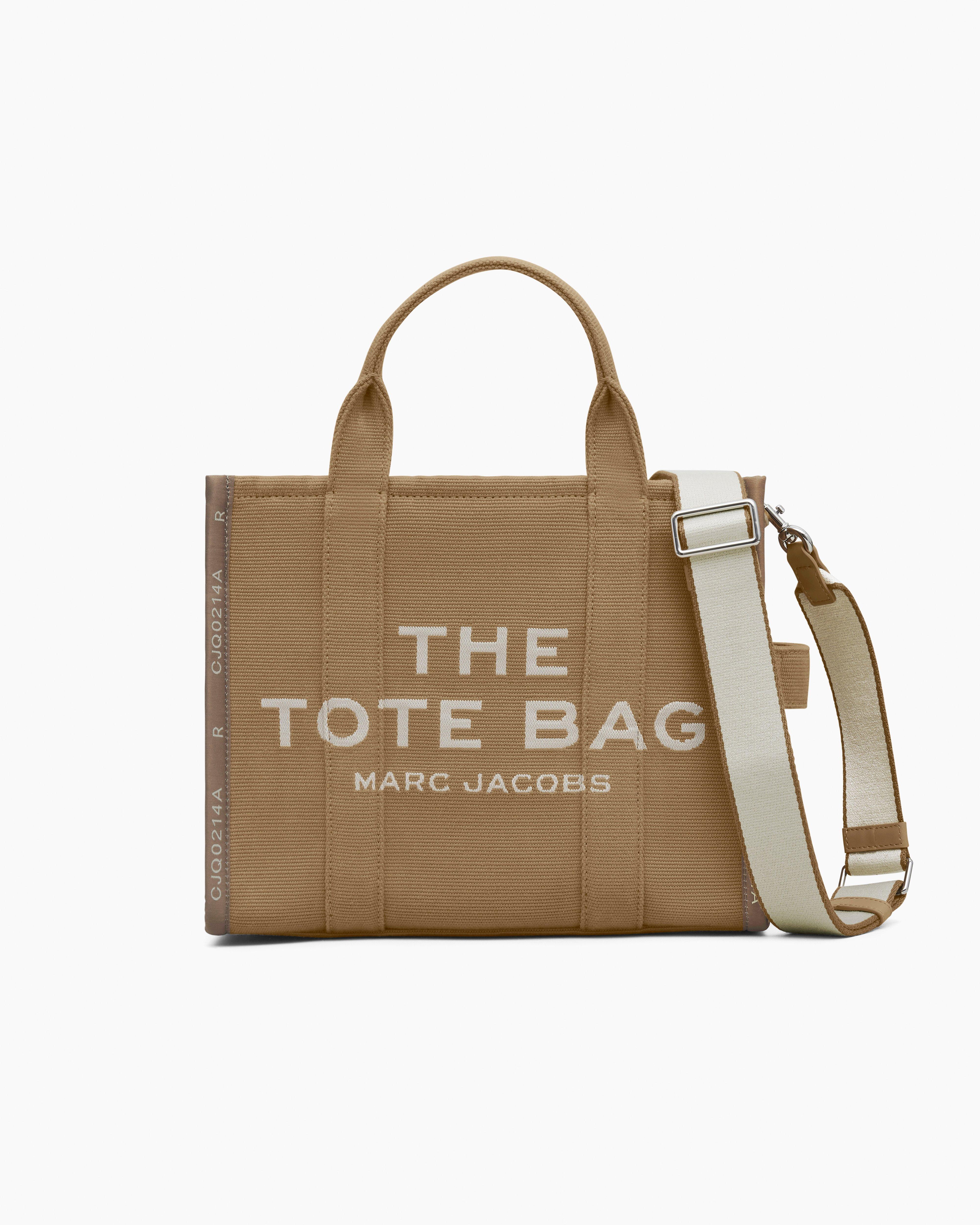 MARC JACOBS Marc Jacobs The Jacquard Medium Tote Bag in Camel