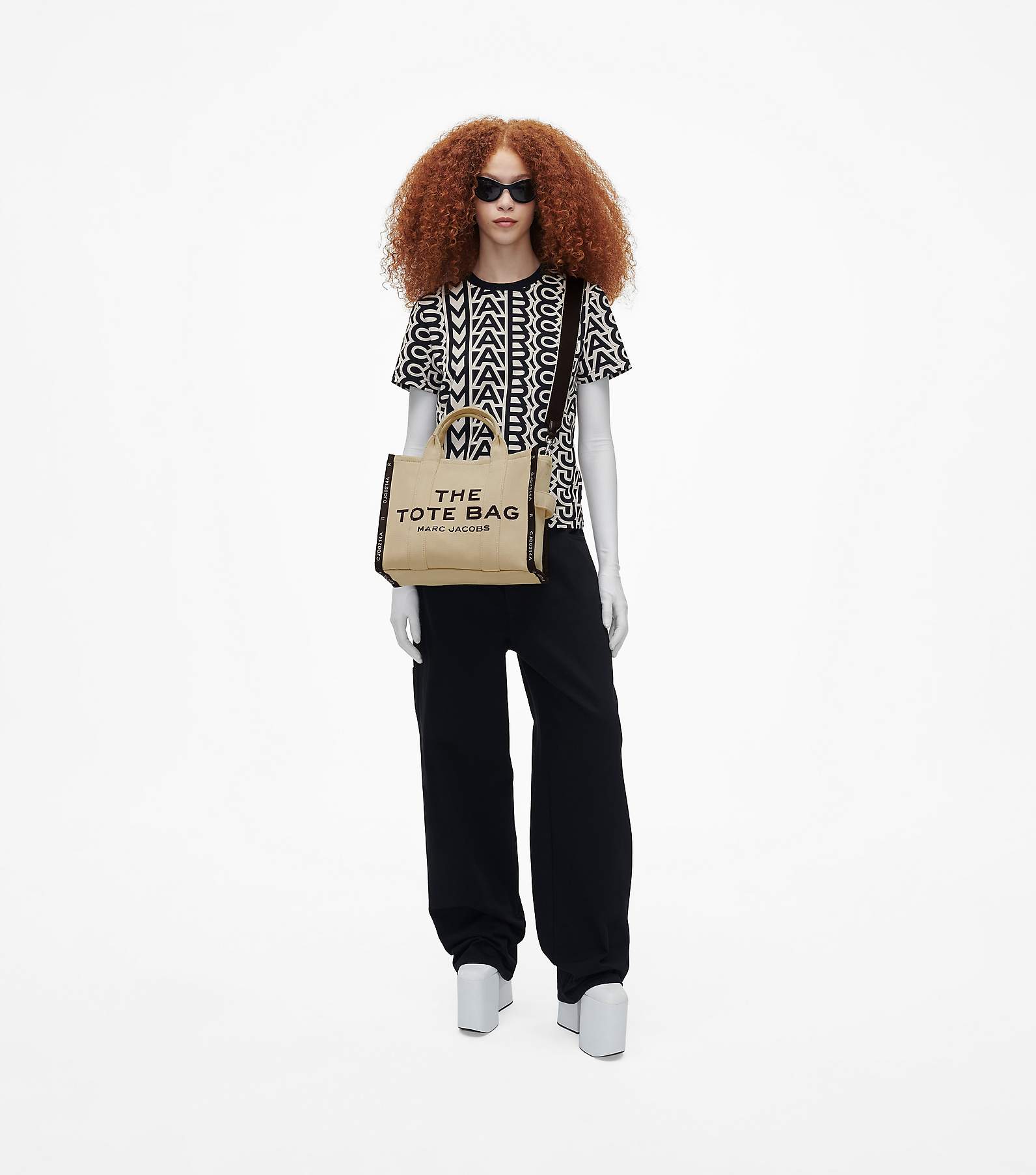  Marc Jacobs Women's The Jacquard Medium Tote Bag
