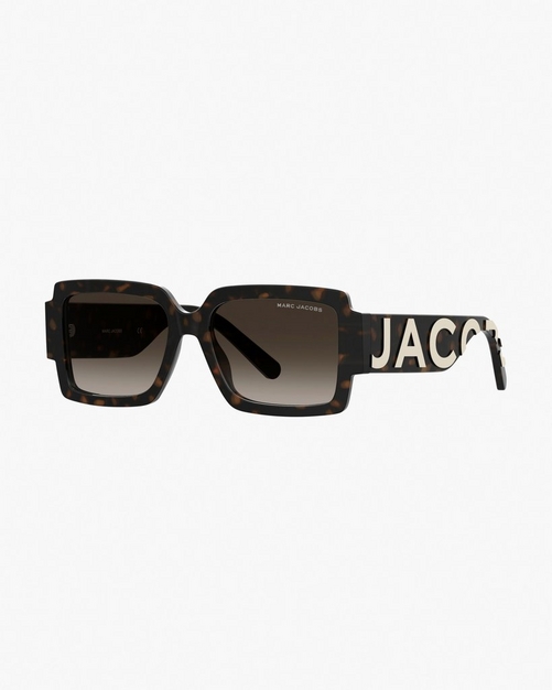 The Marc Jacobs Bold Logo Square Sunglasses | Marc Jacobs