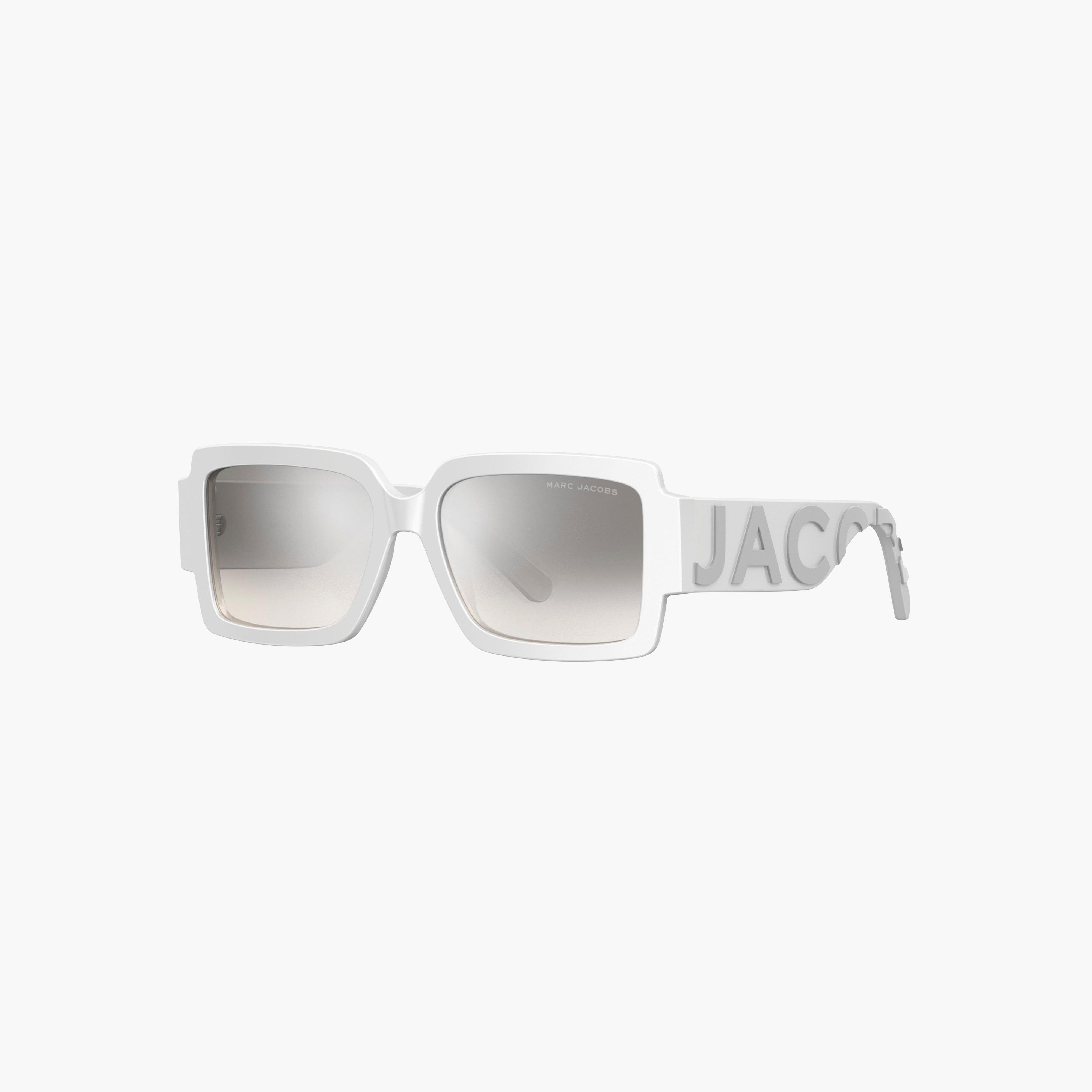 The Bold Logo Square Mirrored Sunglasses | Marc Jacobs | Official Site