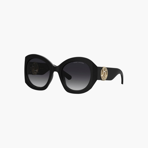 J MARC ROUND PAVE SUNGLASSES