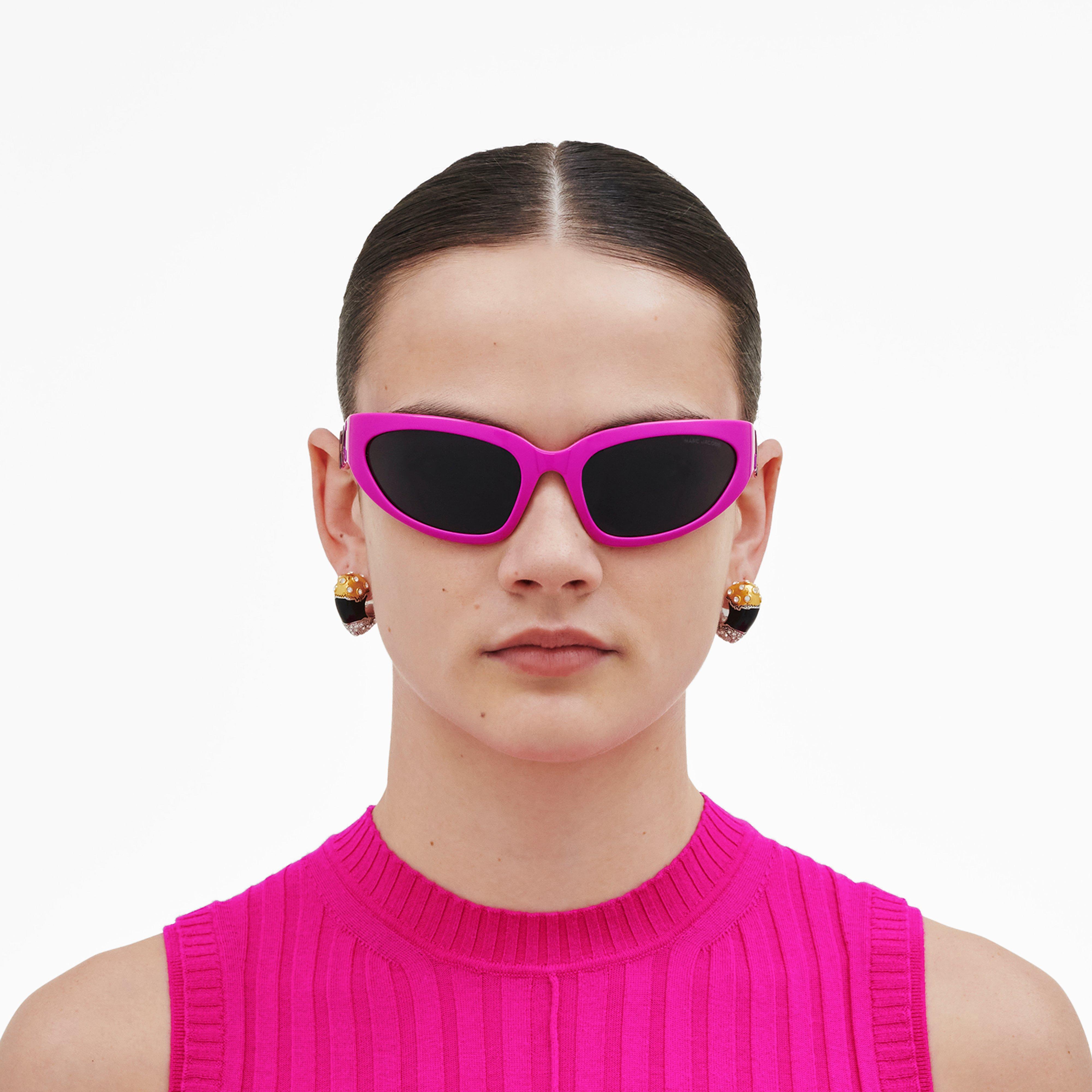 The Bold Logo Wrapped Sunglasses | Marc Jacobs | Official Site 