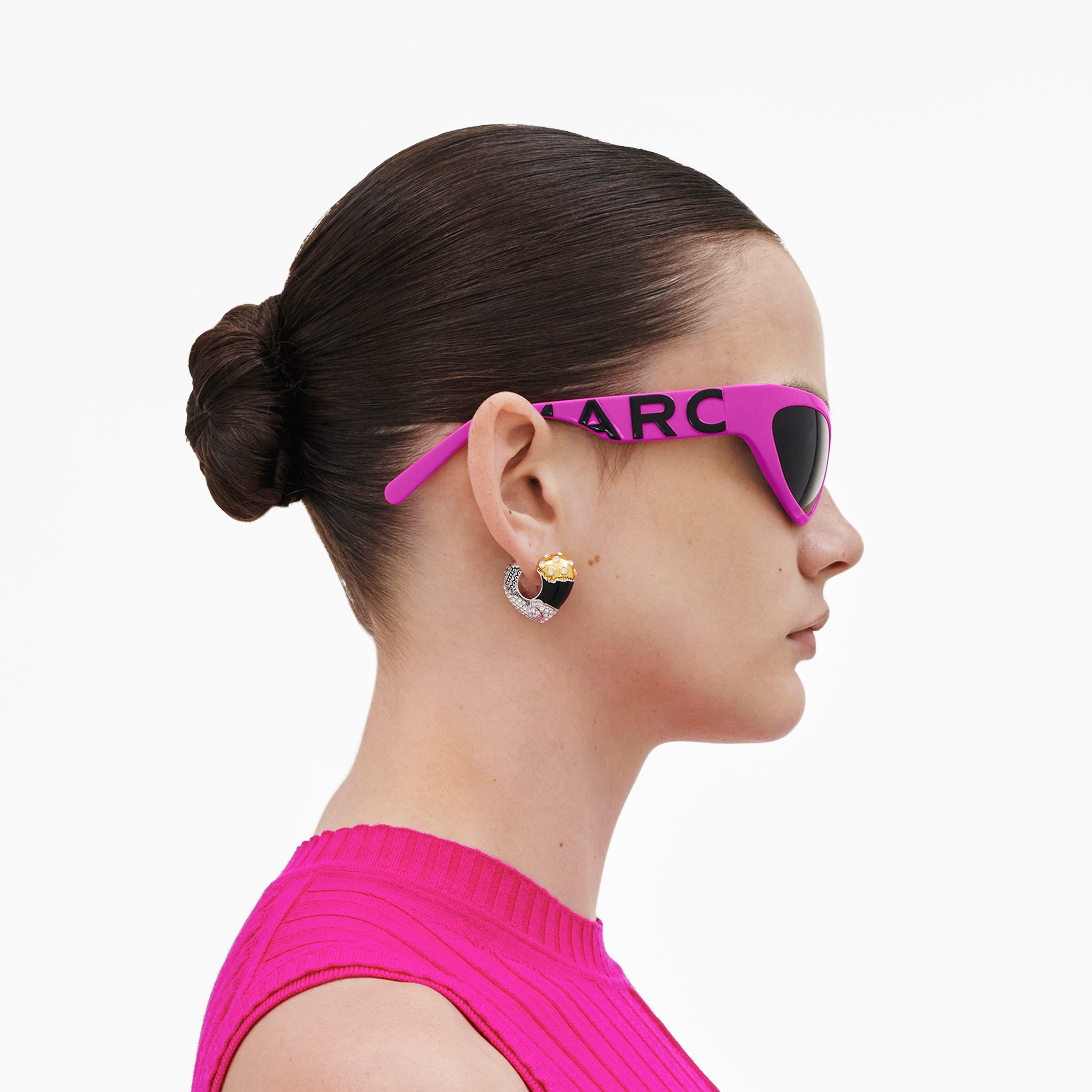 The Bold Logo Wrapped Sunglasses | Marc Jacobs | Official Site 