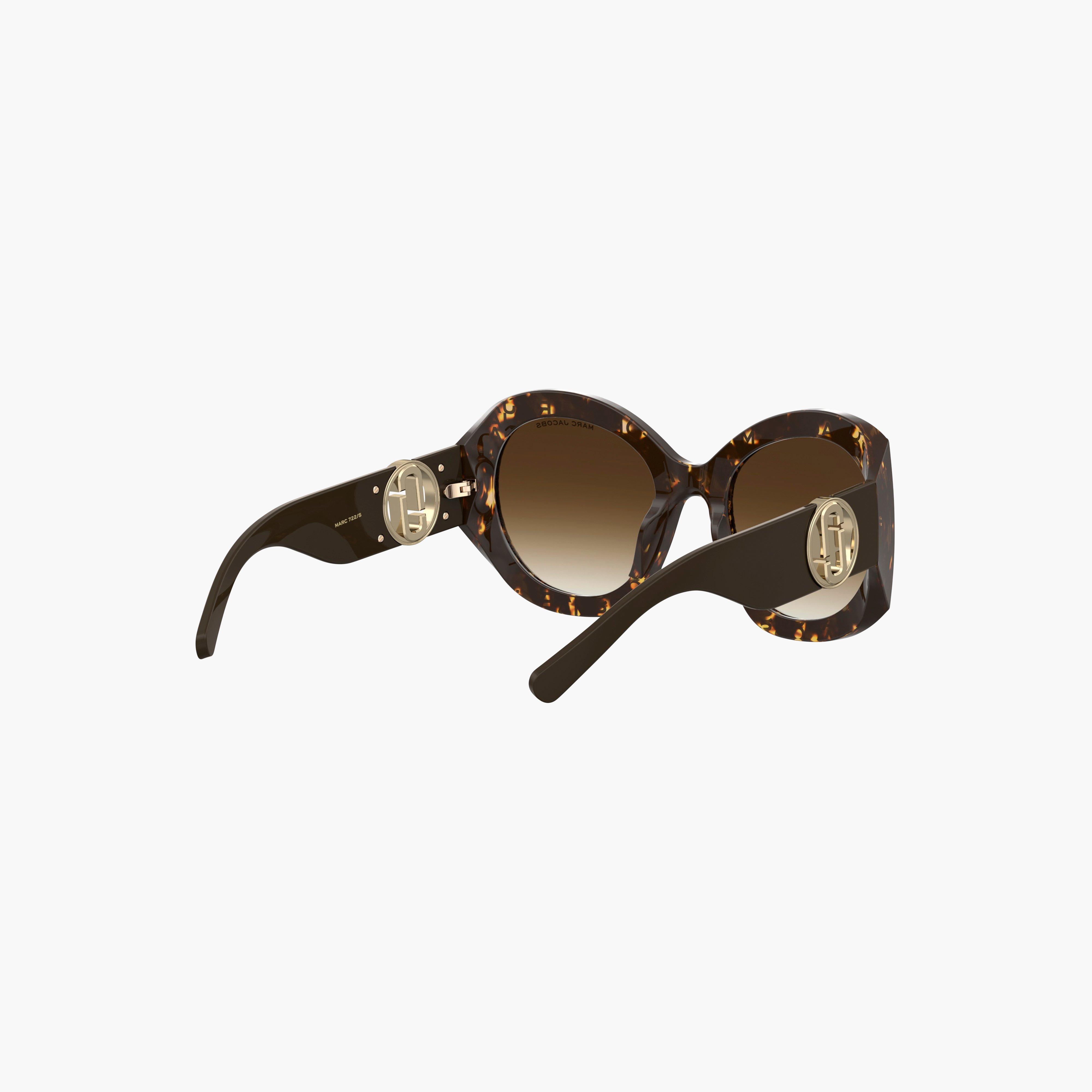 The J Marc Monogram Round Sunglasses | Marc Jacobs | Official Site