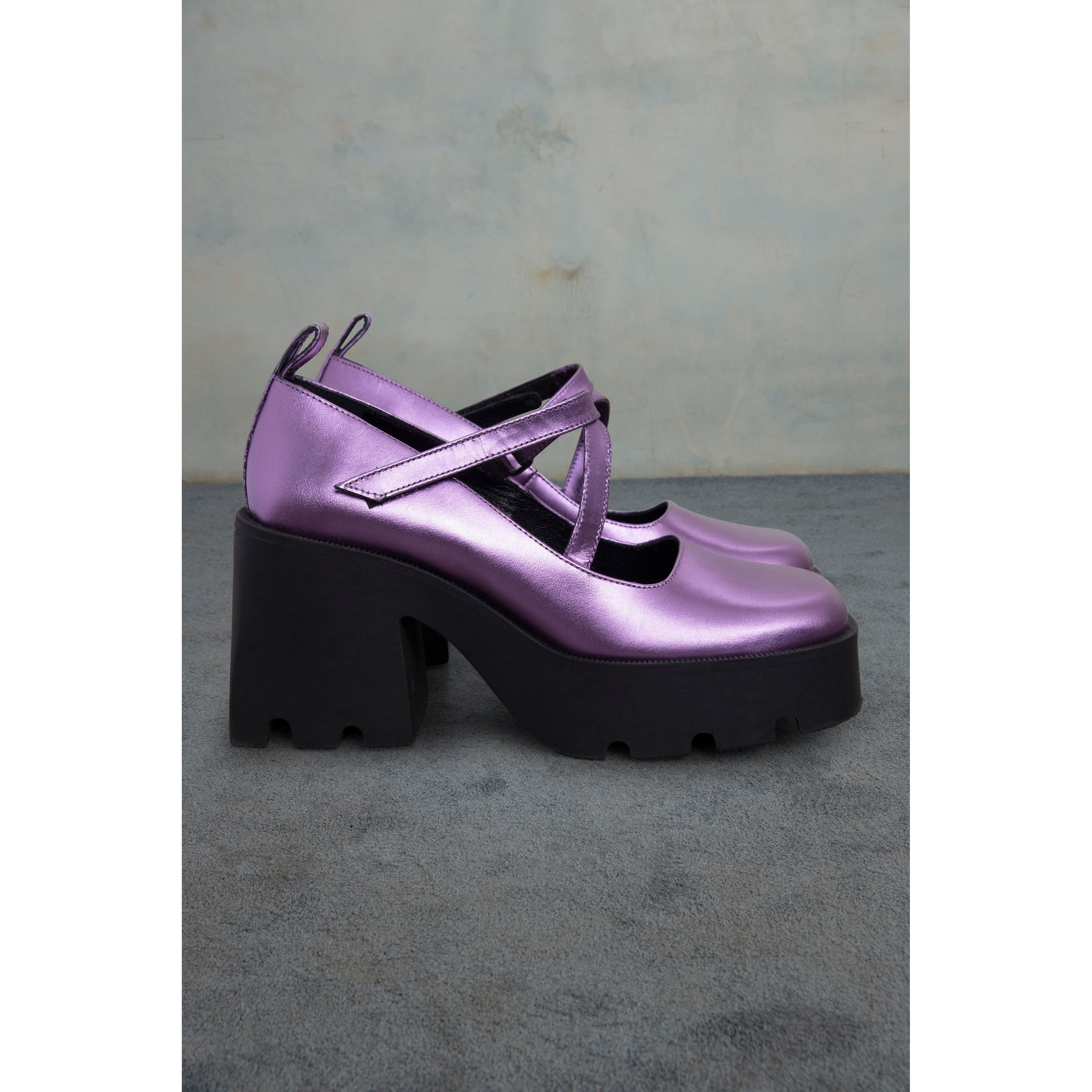 purple marc jacobs shoes