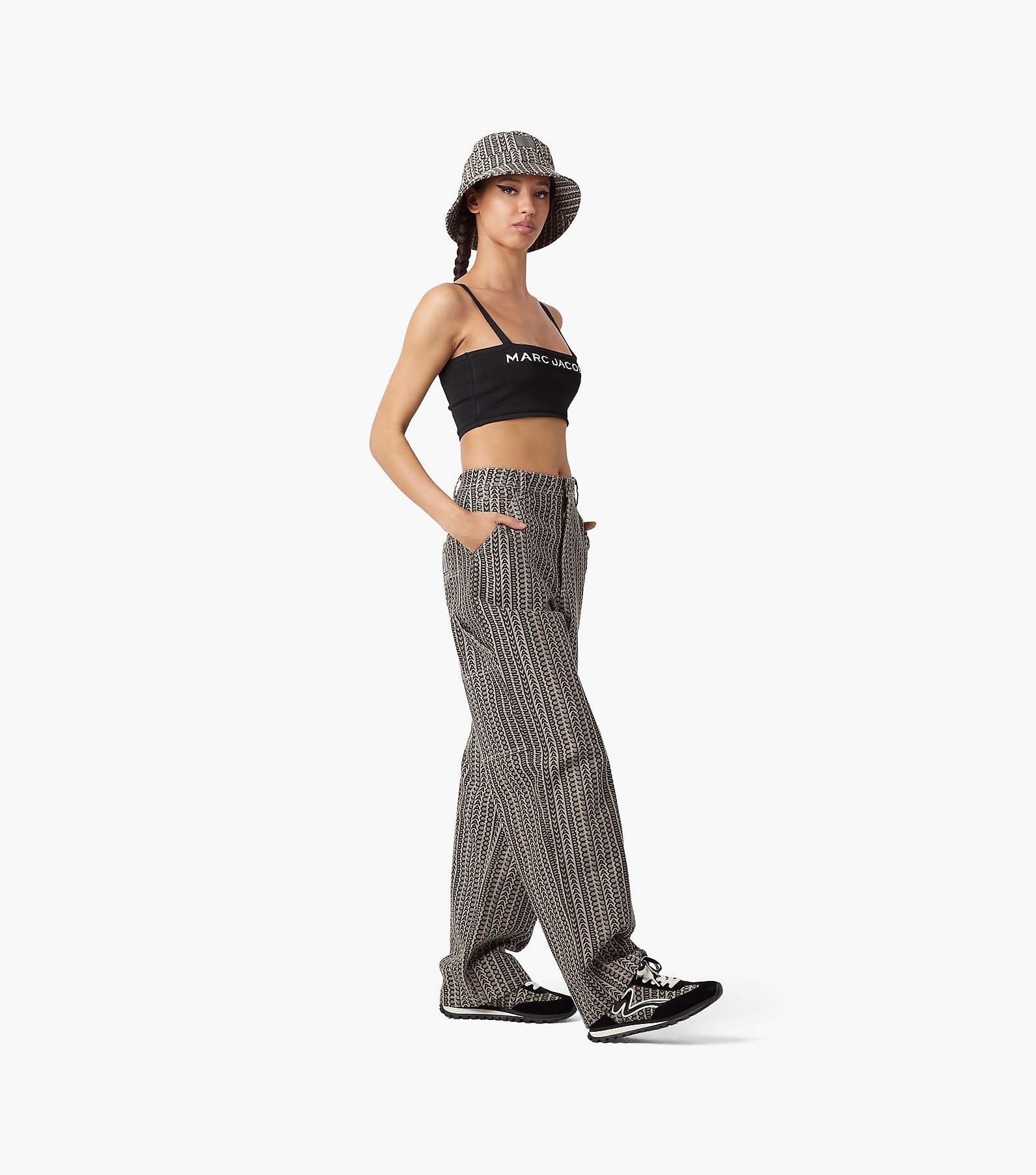 Monogram Jacquard Jogging Pants - Women - Ready-to-Wear