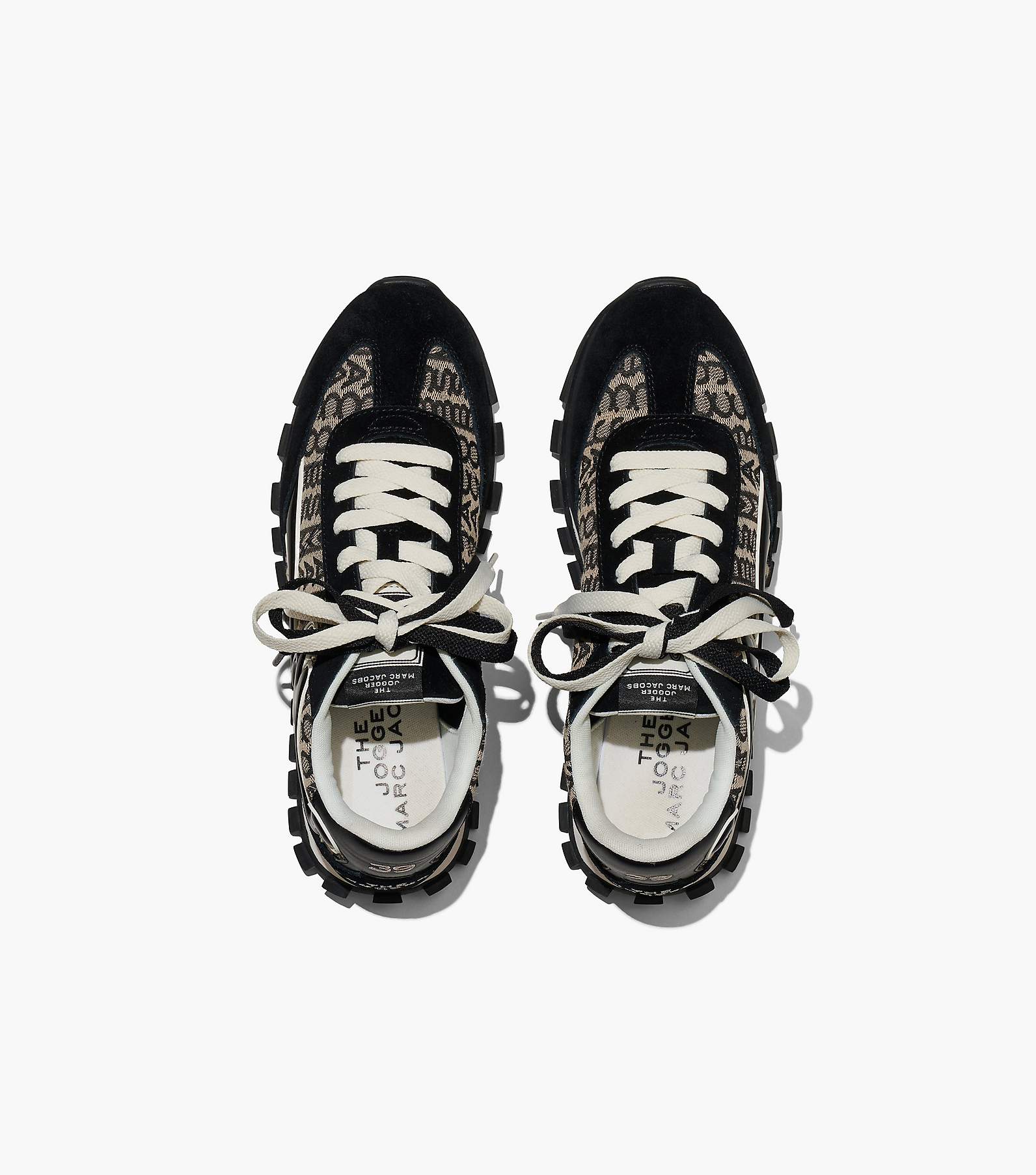 MARC JACOBS THE JOGGER SHOES BLACK MULTI SIZE 35 Brand New