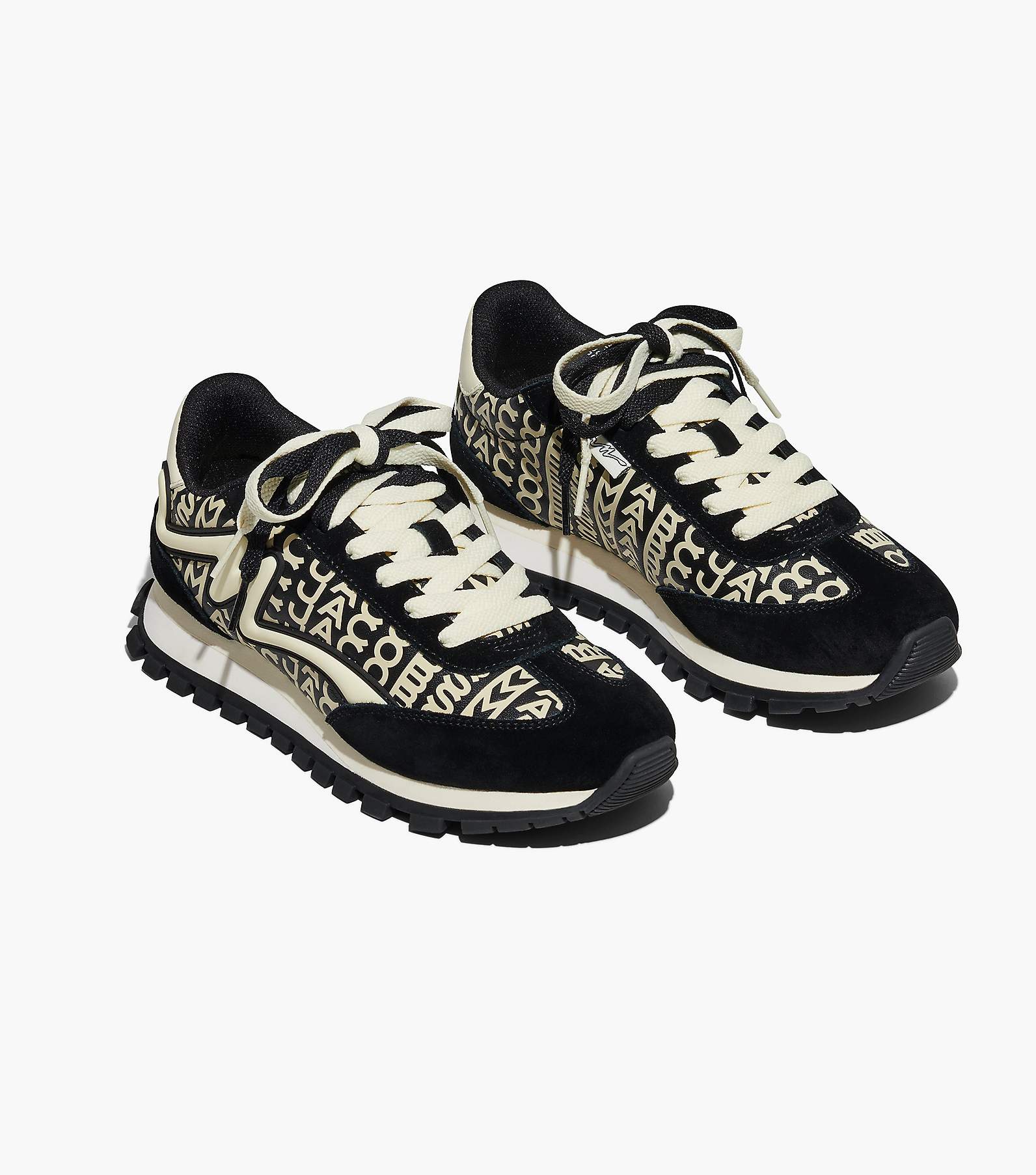Marc Jacobs Black 'The Teddy Jogger' Sneakers Marc Jacobs