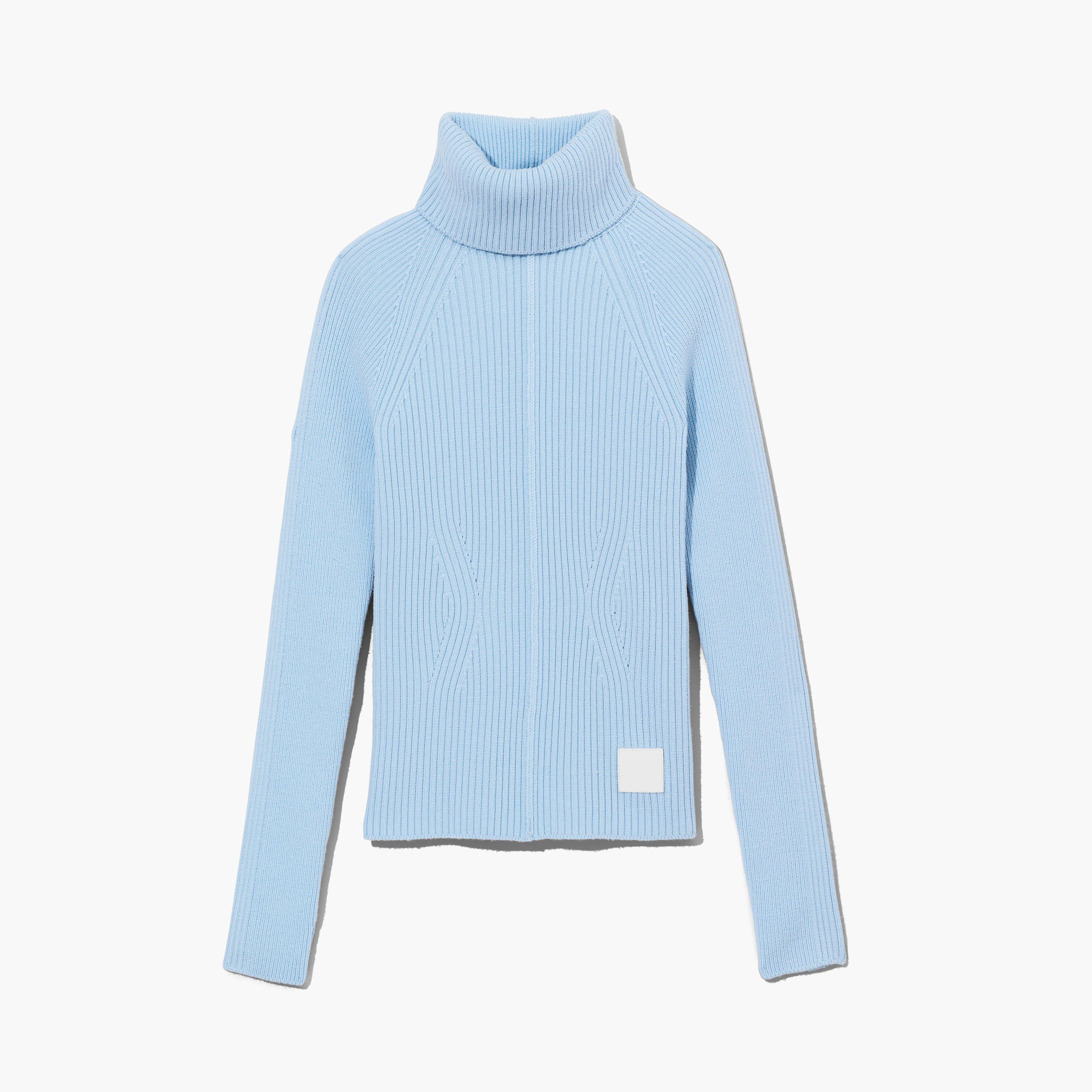 Marc by Marc jacobs The Ribbed Turtleneck,BLUE