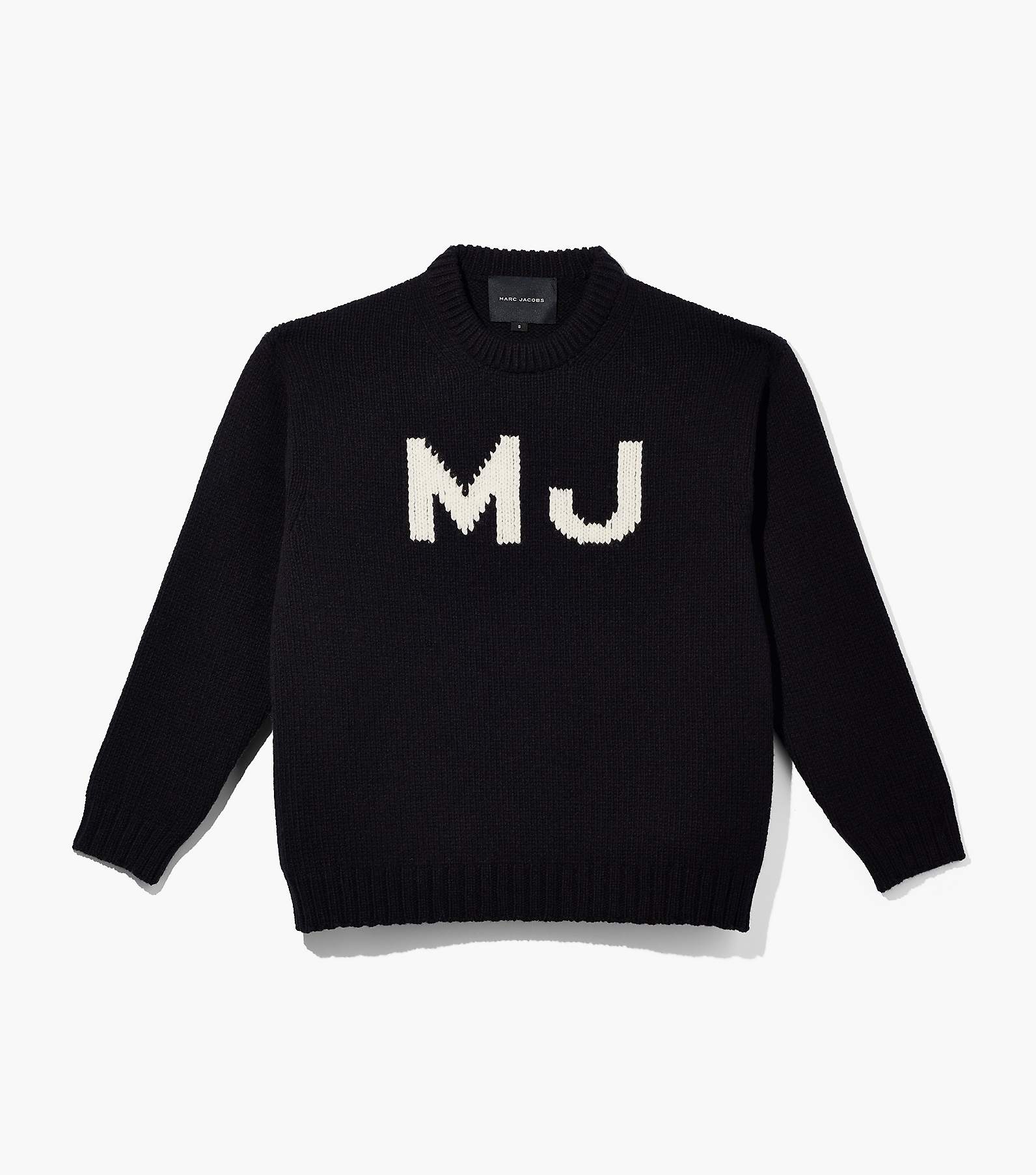 Denim Monogram Jacquard Knit Pullover - Ready-to-Wear